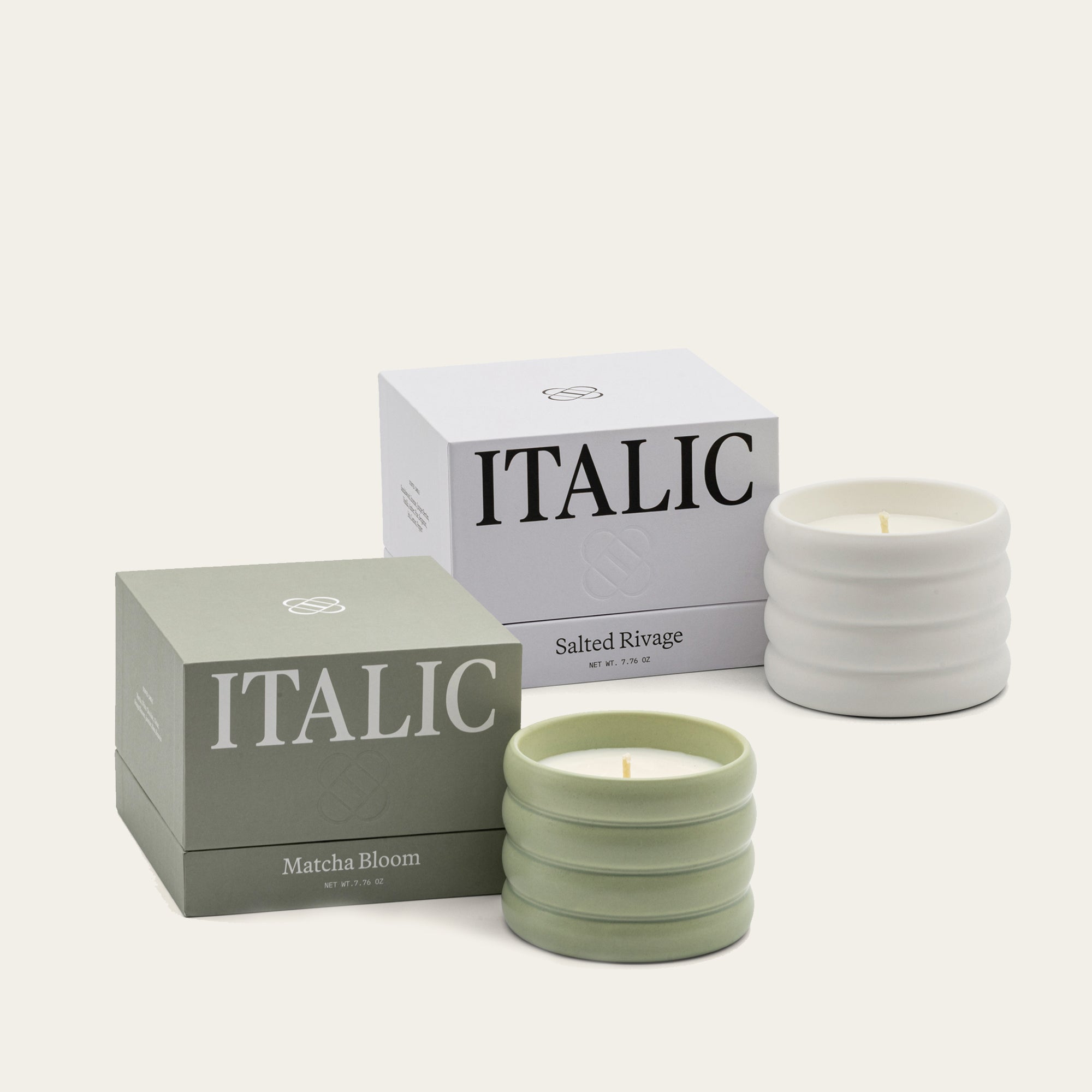 Soy Wax Ceramic Candle | Vegan | Swiss Fragrance | Reusable Vessel | 7.76 oz