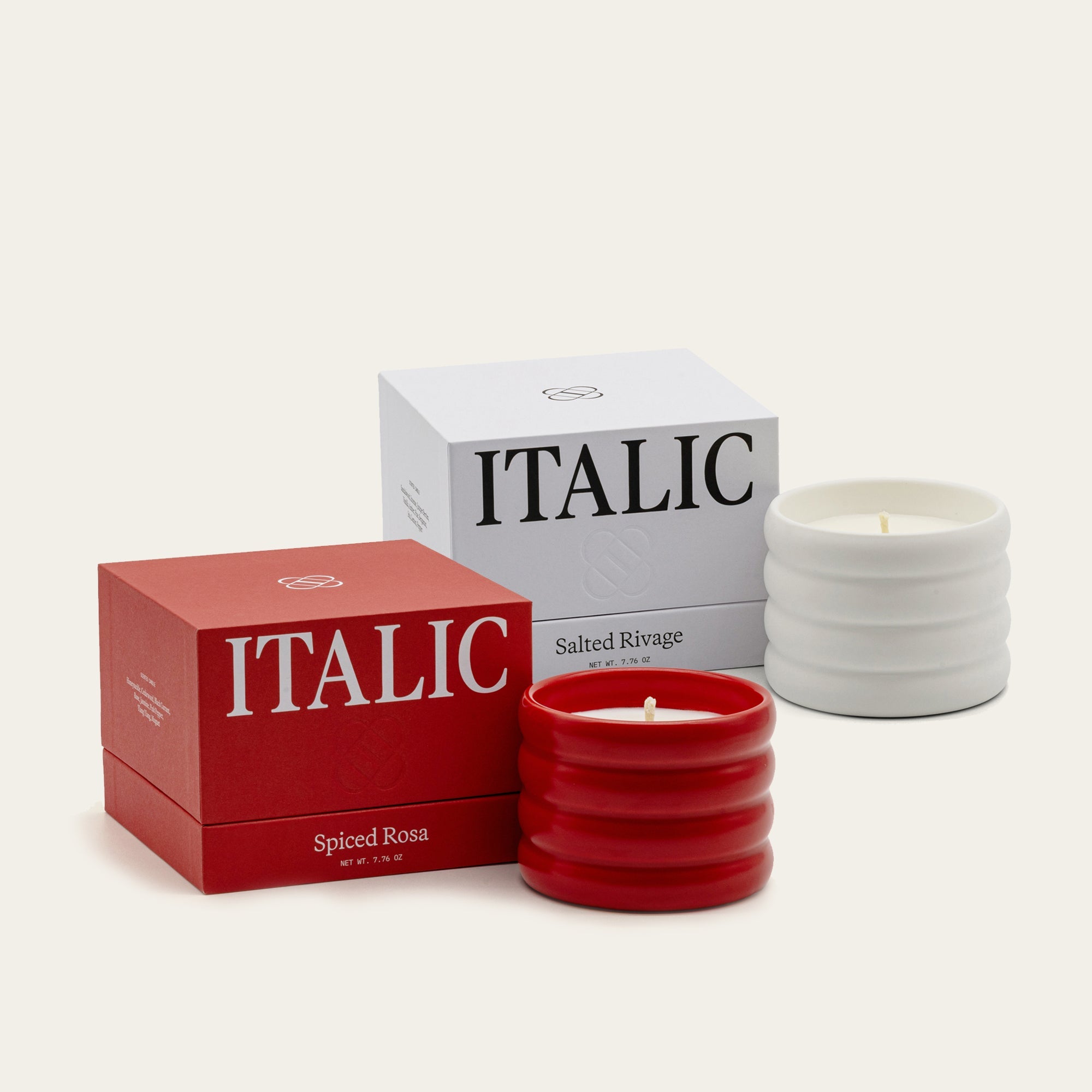 Soy Wax Ceramic Candle | Vegan | Swiss Fragrance | Reusable Vessel | 7.76 oz