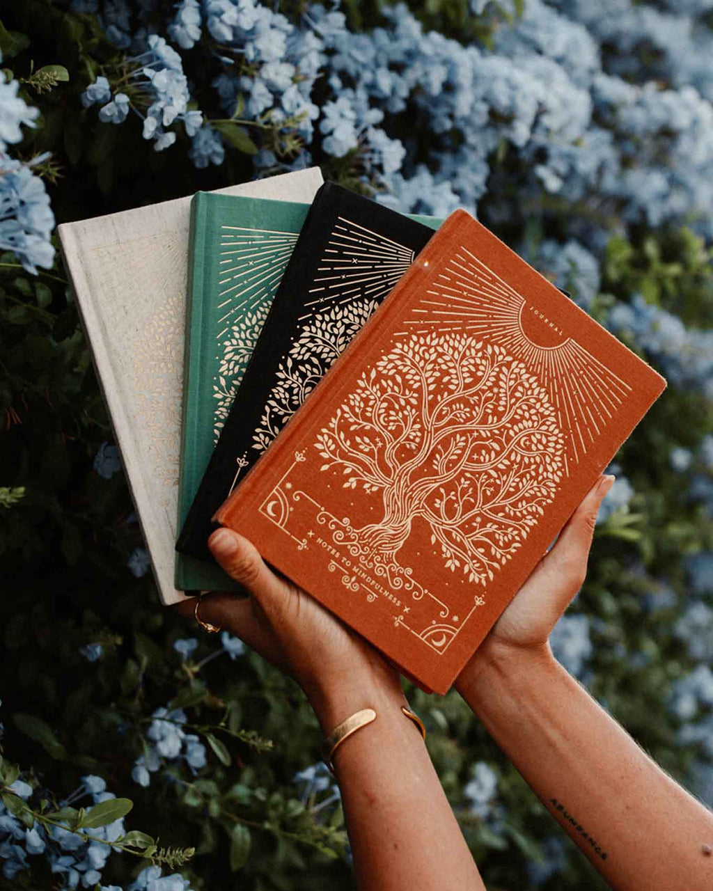 Notes to Mindfulness Journal – Sunset Orange | Guided Mindfulness Journal | Daily Reflection