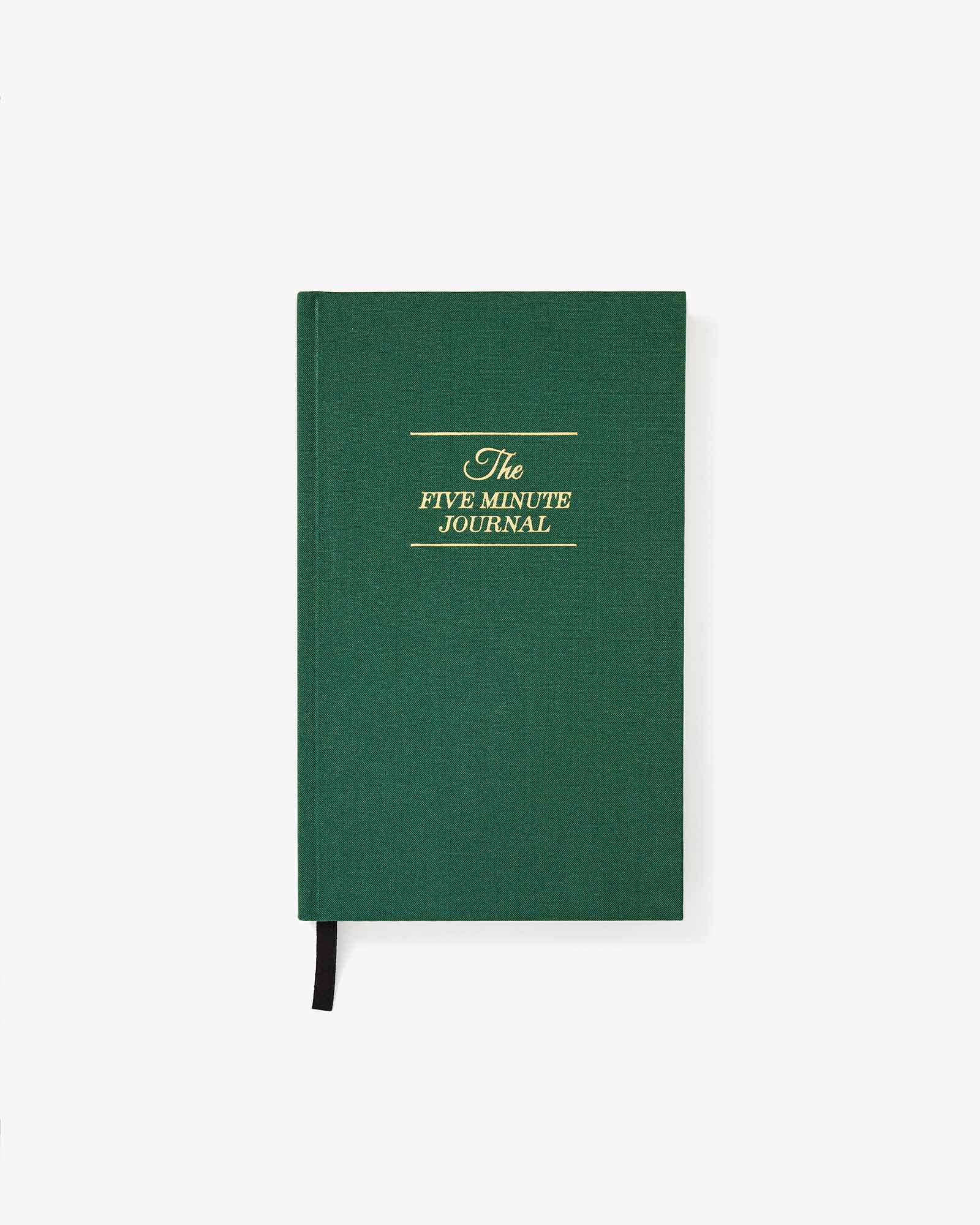 The Five Minute Journal – Earth Green | Daily Guided Journal | Gratitude & Mindfulness