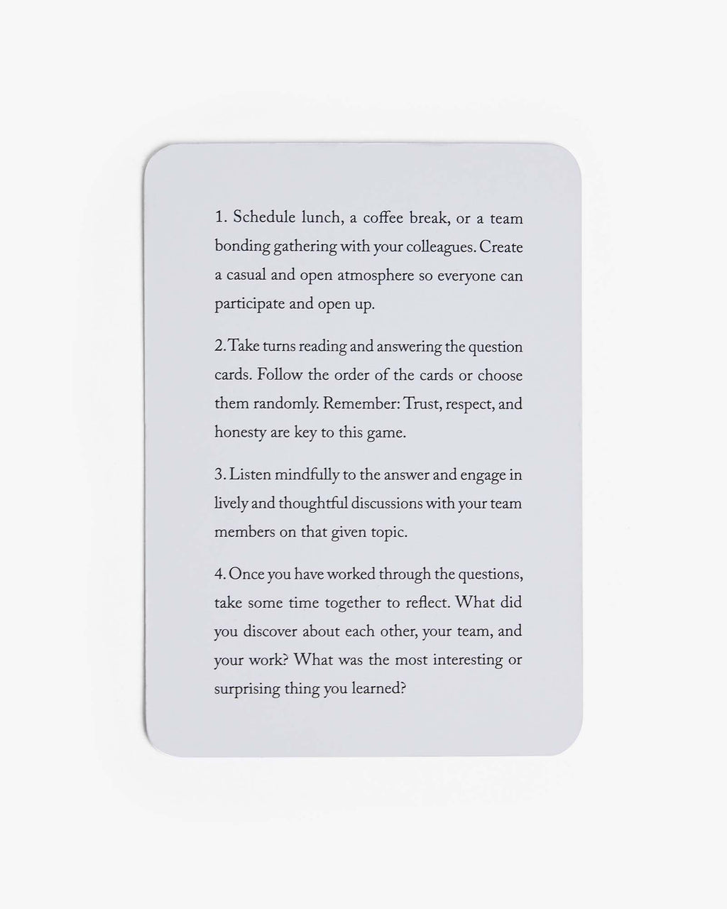 Get Closer Conversation Game – Teams Edition | Card Game for Coworkers | Team Building & Connection