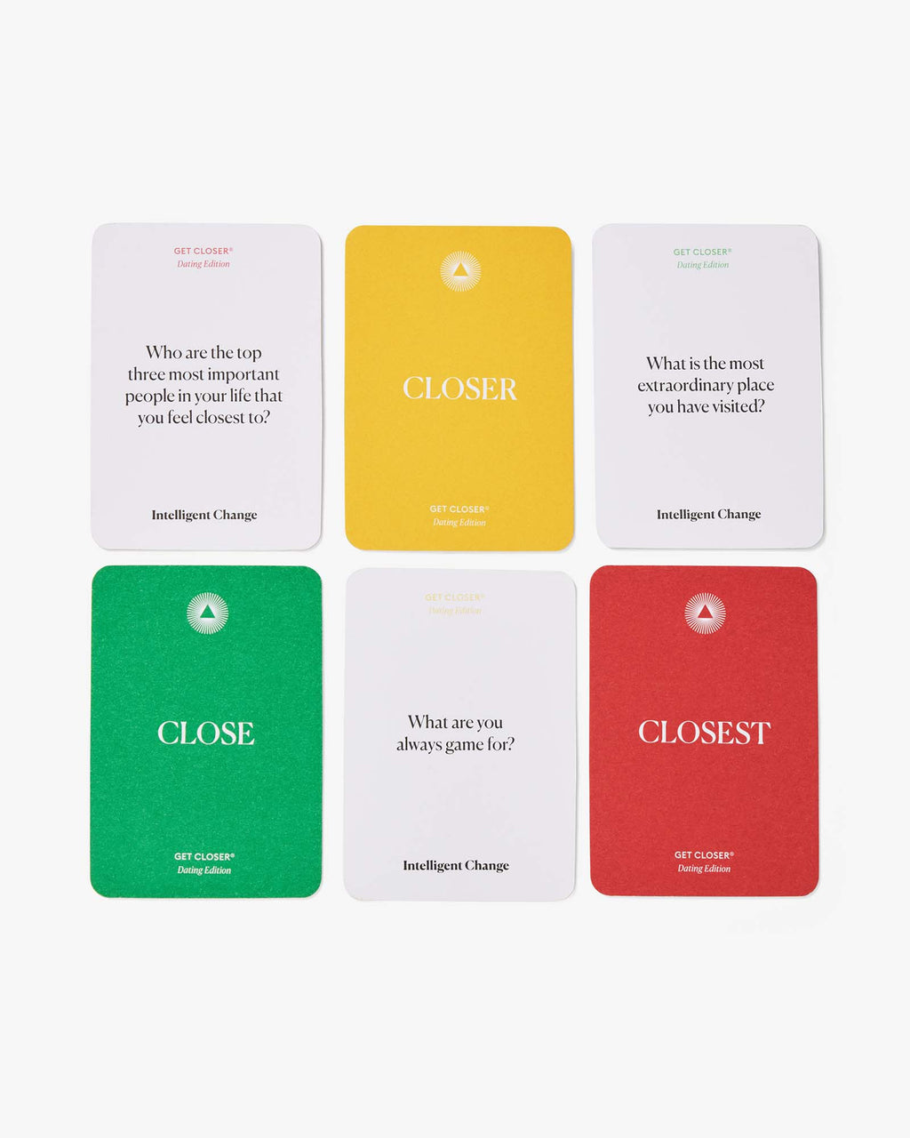 Get Closer Conversation Game – Dating Edition | Card Game for Dates | Icebreaker & Connection