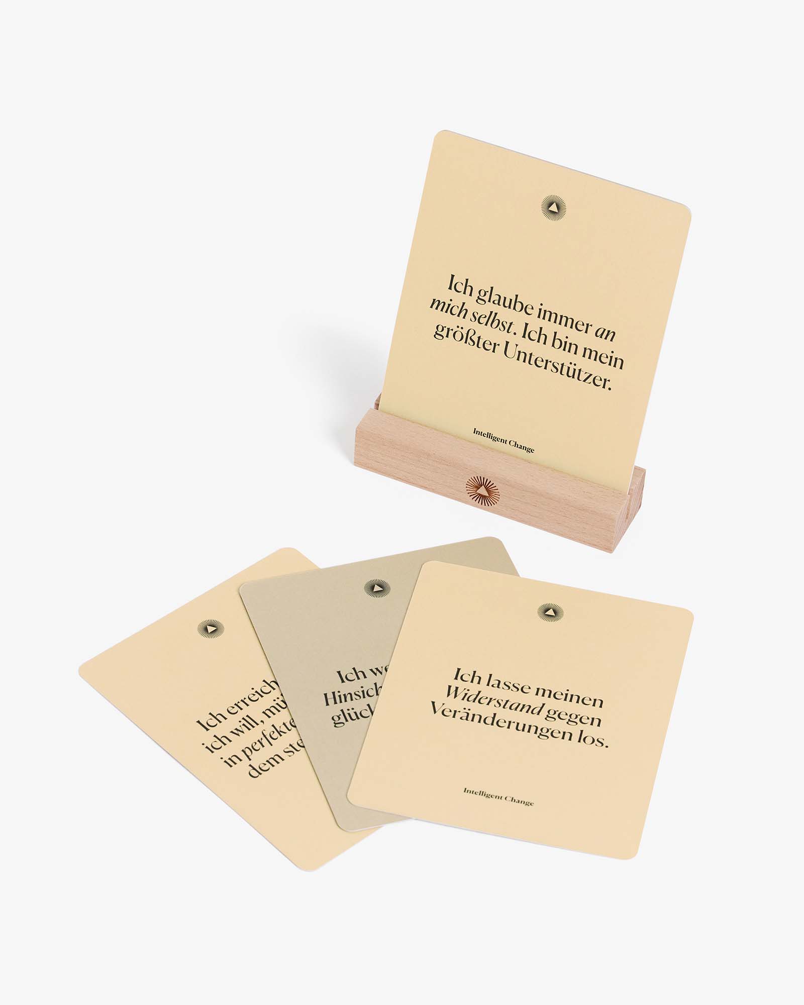 Mindful Affirmations – German Edition | Achtsame Bestätigungen | Affirmation Card Deck | Mindfulness