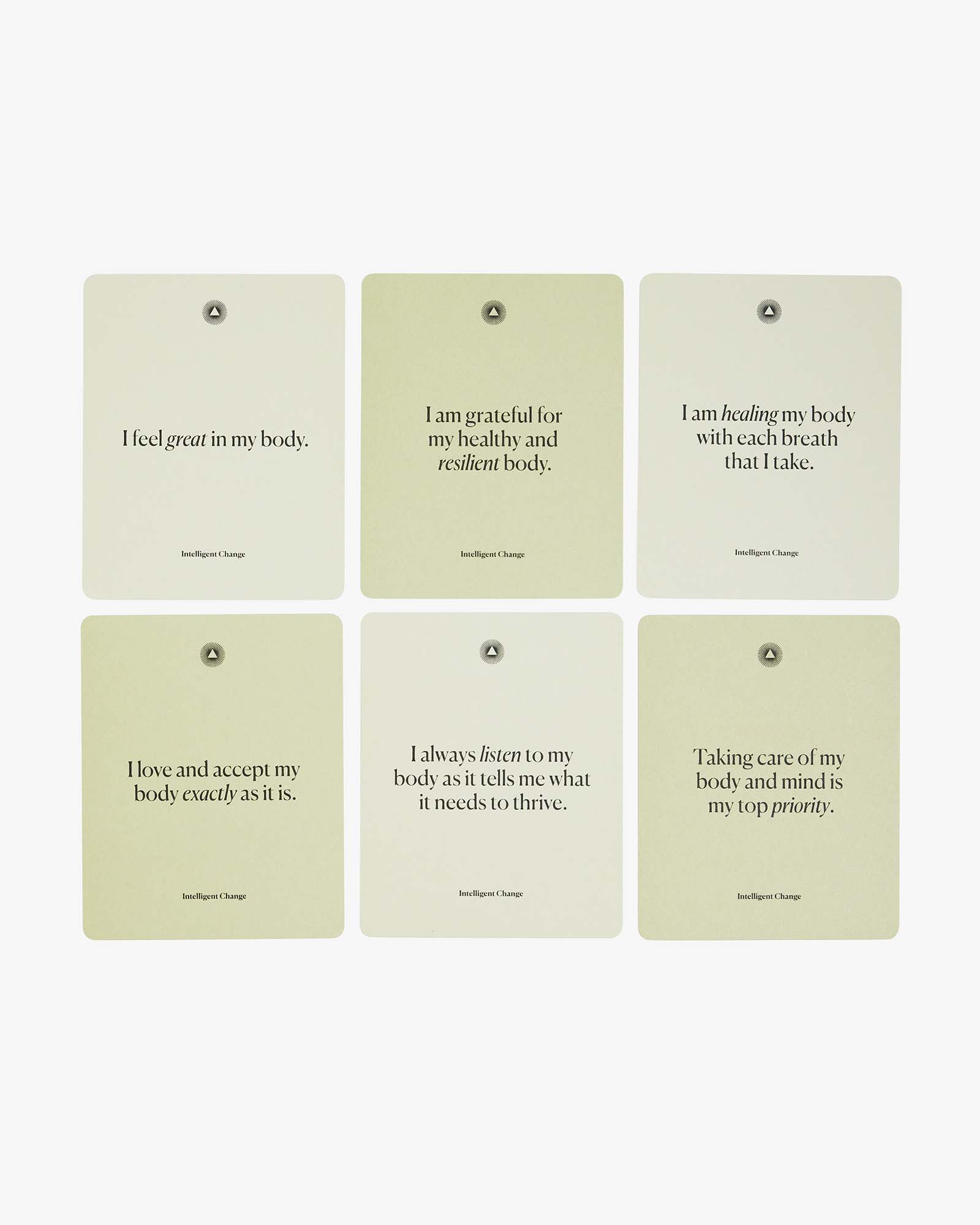 Mindful Affirmations for Health & Wellbeing | Affirmation Card Deck | Wellness & Self-Care