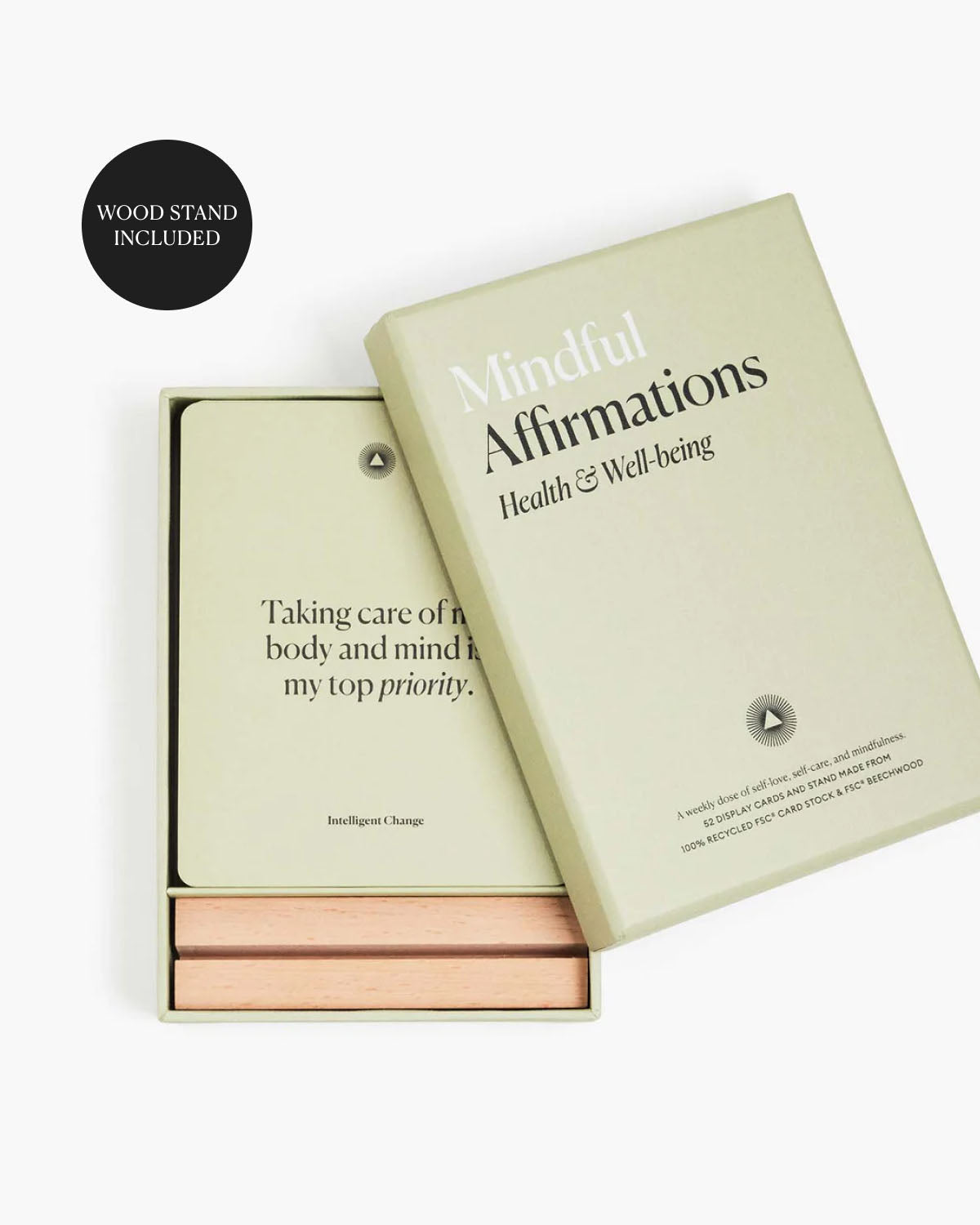 Mindful Affirmations for Health & Wellbeing | Affirmation Card Deck | Wellness & Self-Care