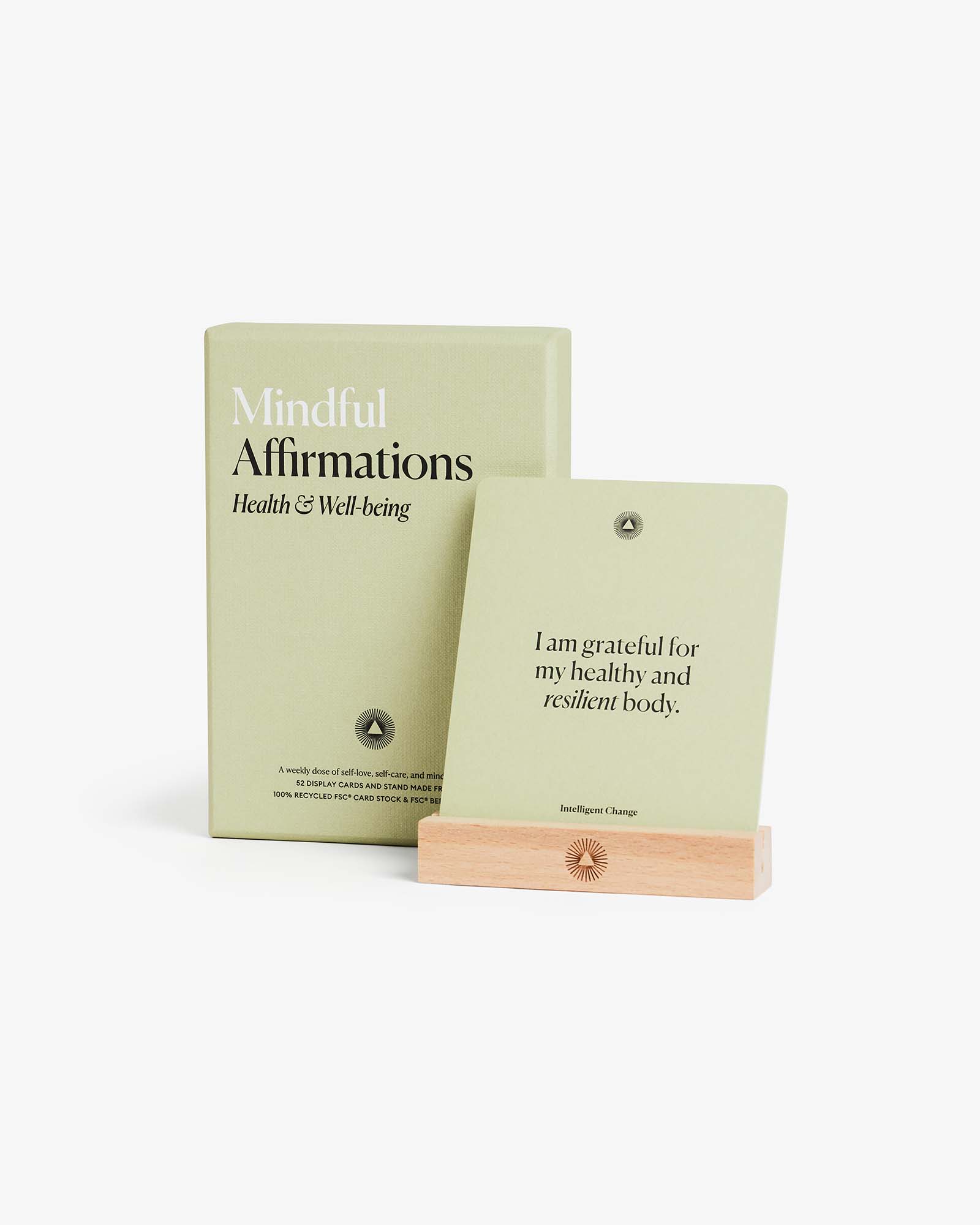 Mindful Affirmations for Health & Wellbeing | Affirmation Card Deck | Wellness & Self-Care