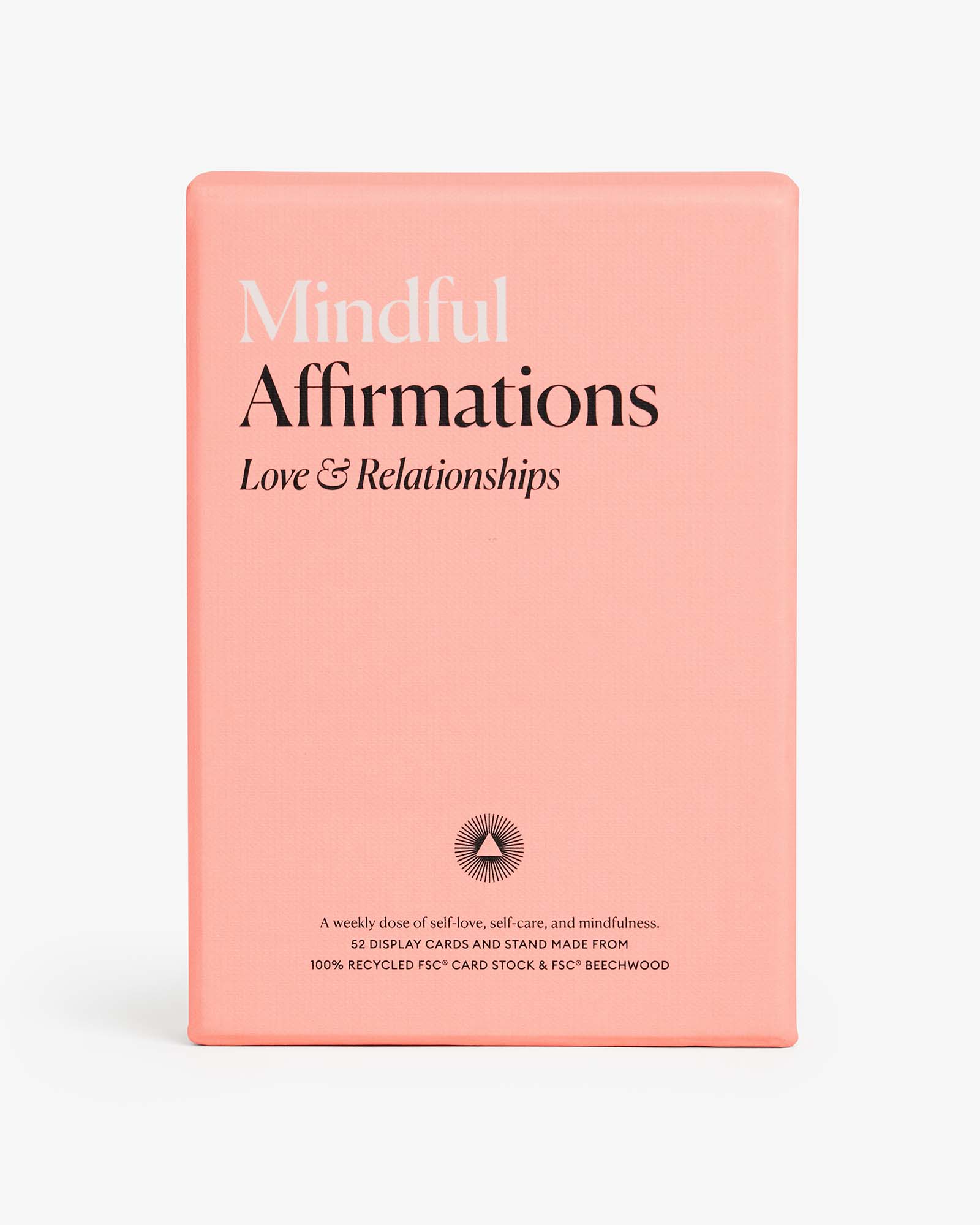 Mindful Affirmations for Love & Relationships | Affirmation Card Deck | Connection & Self-Love