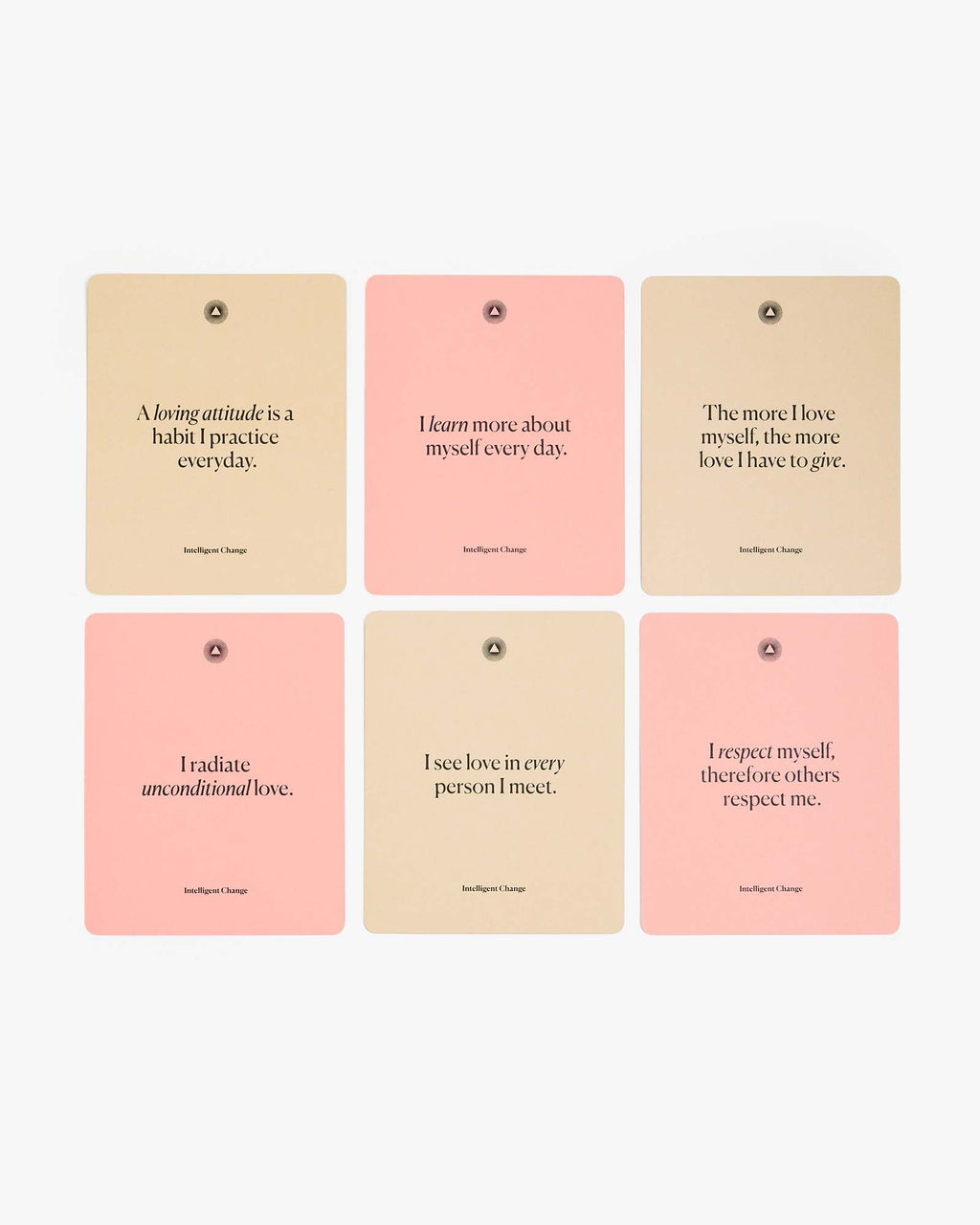 Mindful Affirmations for Love & Relationships | Affirmation Card Deck | Connection & Self-Love