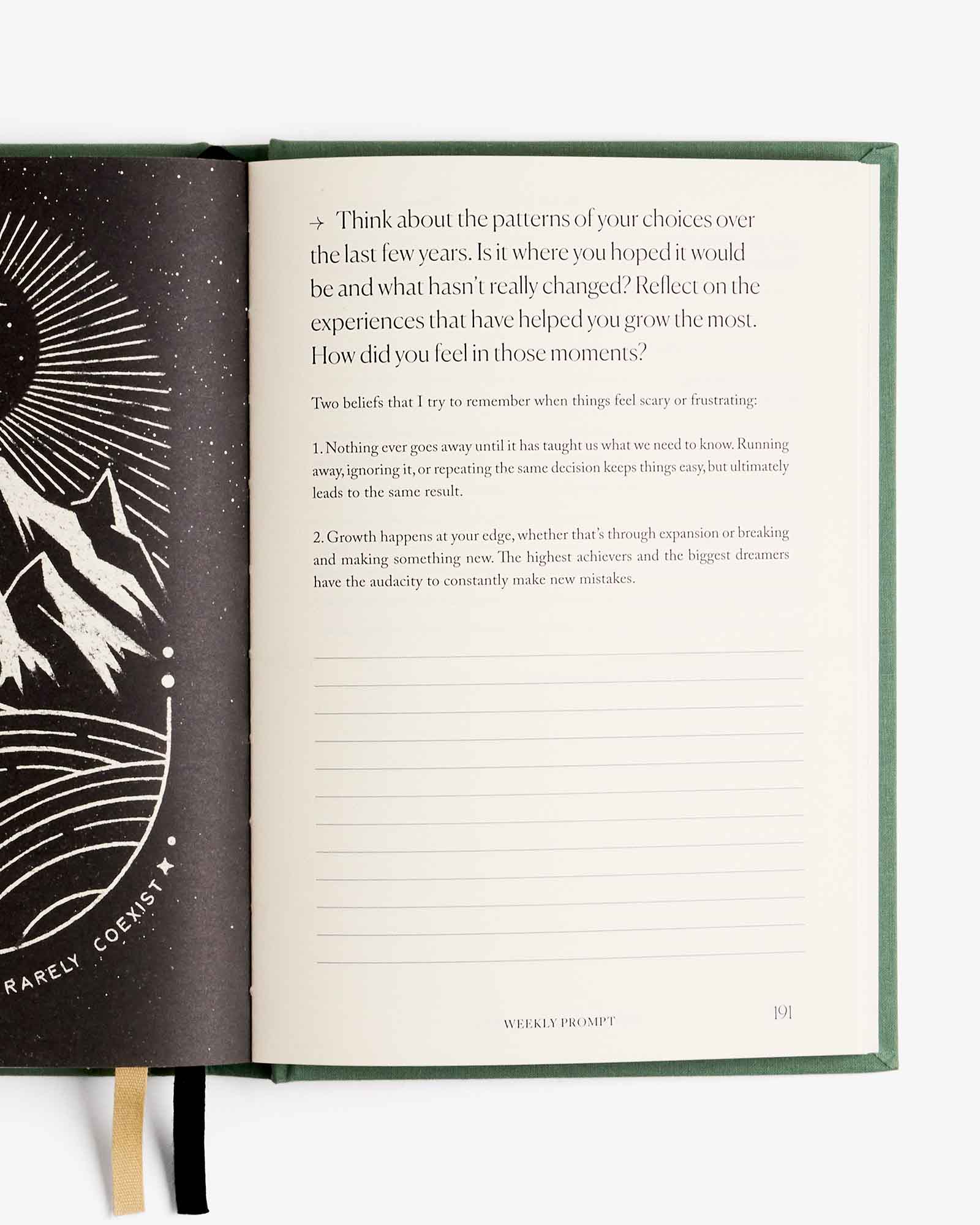 Notes to Mindfulness Journal – Sage | Guided Mindfulness Journal | Daily Reflection