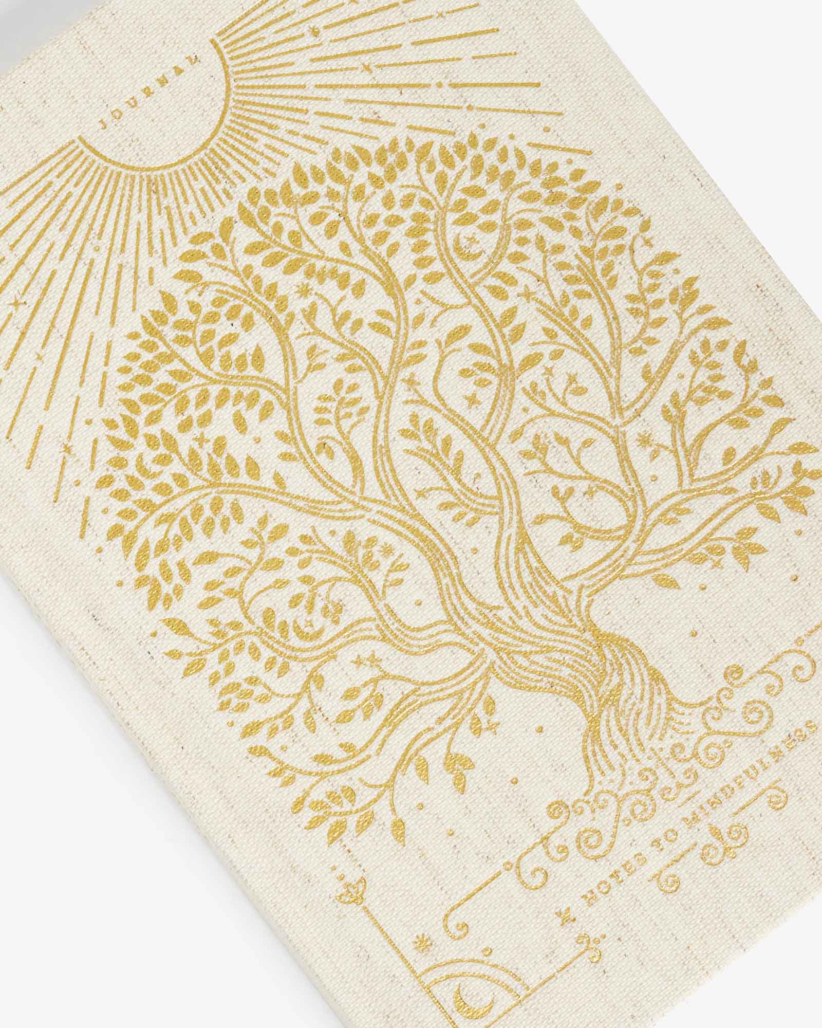 Notes to Mindfulness Journal – Linen | Guided Mindfulness Journal | Daily Reflection