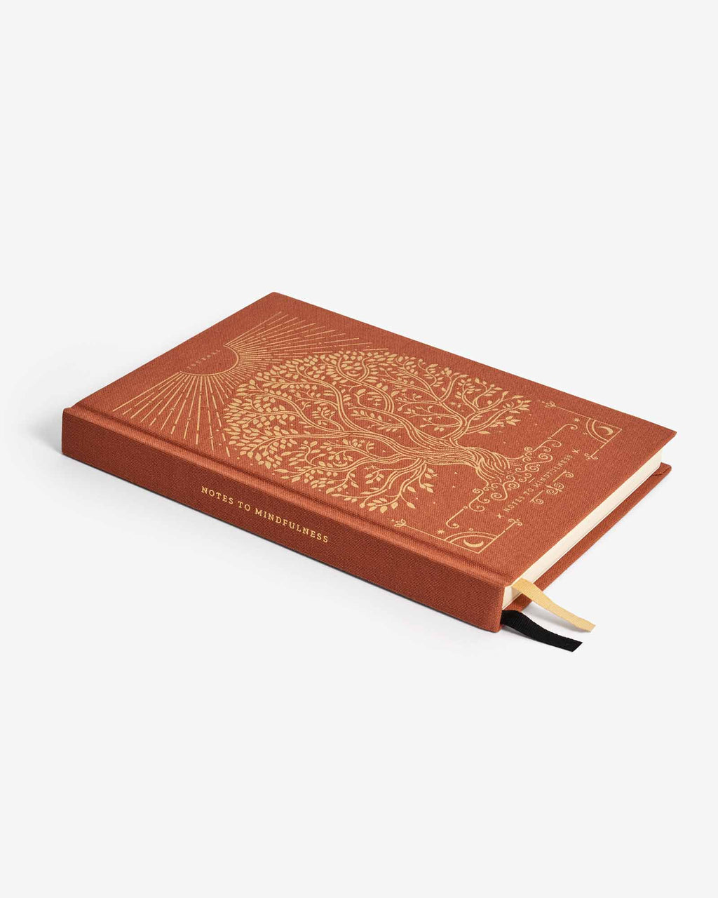 Notes to Mindfulness Journal – Sunset Orange | Guided Mindfulness Journal | Daily Reflection