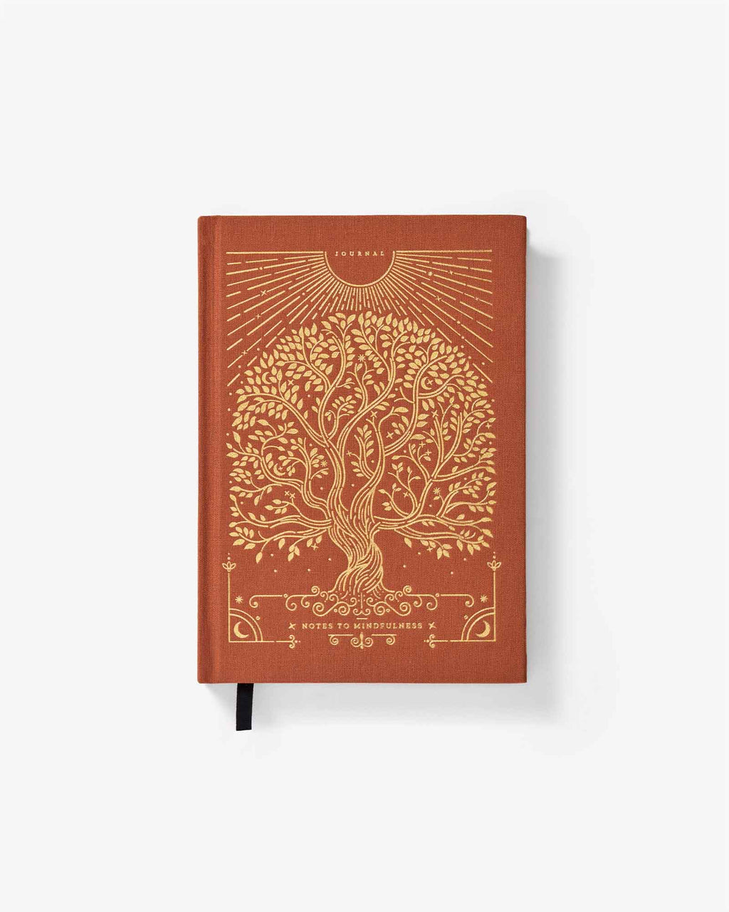 Notes to Mindfulness Journal – Sunset Orange | Guided Mindfulness Journal | Daily Reflection