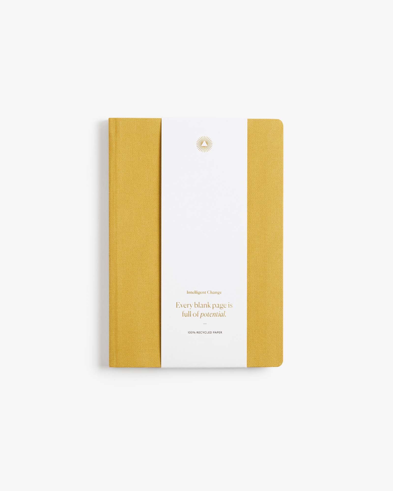 Premium Notebook – Yellow | Hardcover Lined Notebook | Journaling & Stationery