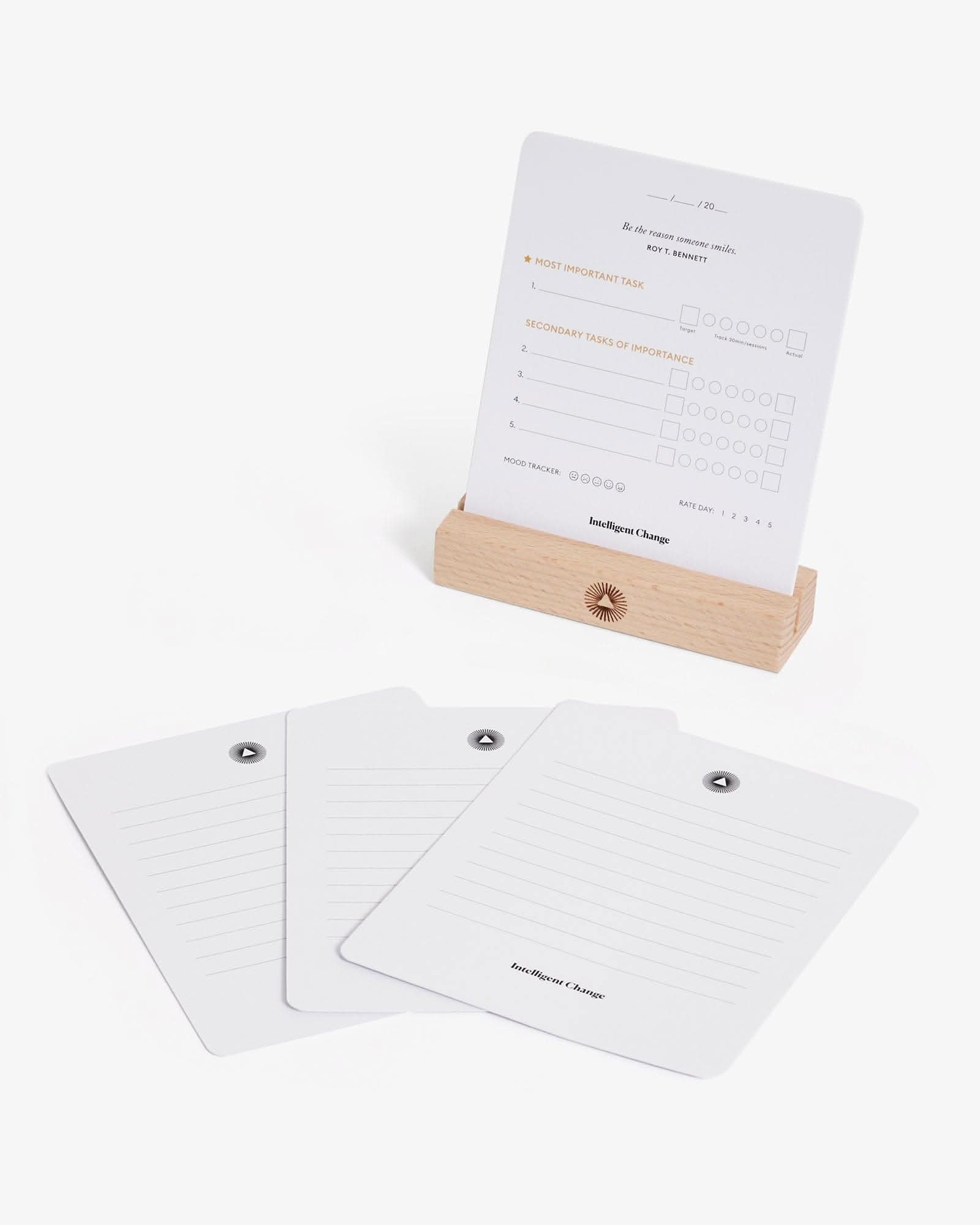 Productivity Planner Cards | Task & Priority Planning Card Set | Focus & Time Management