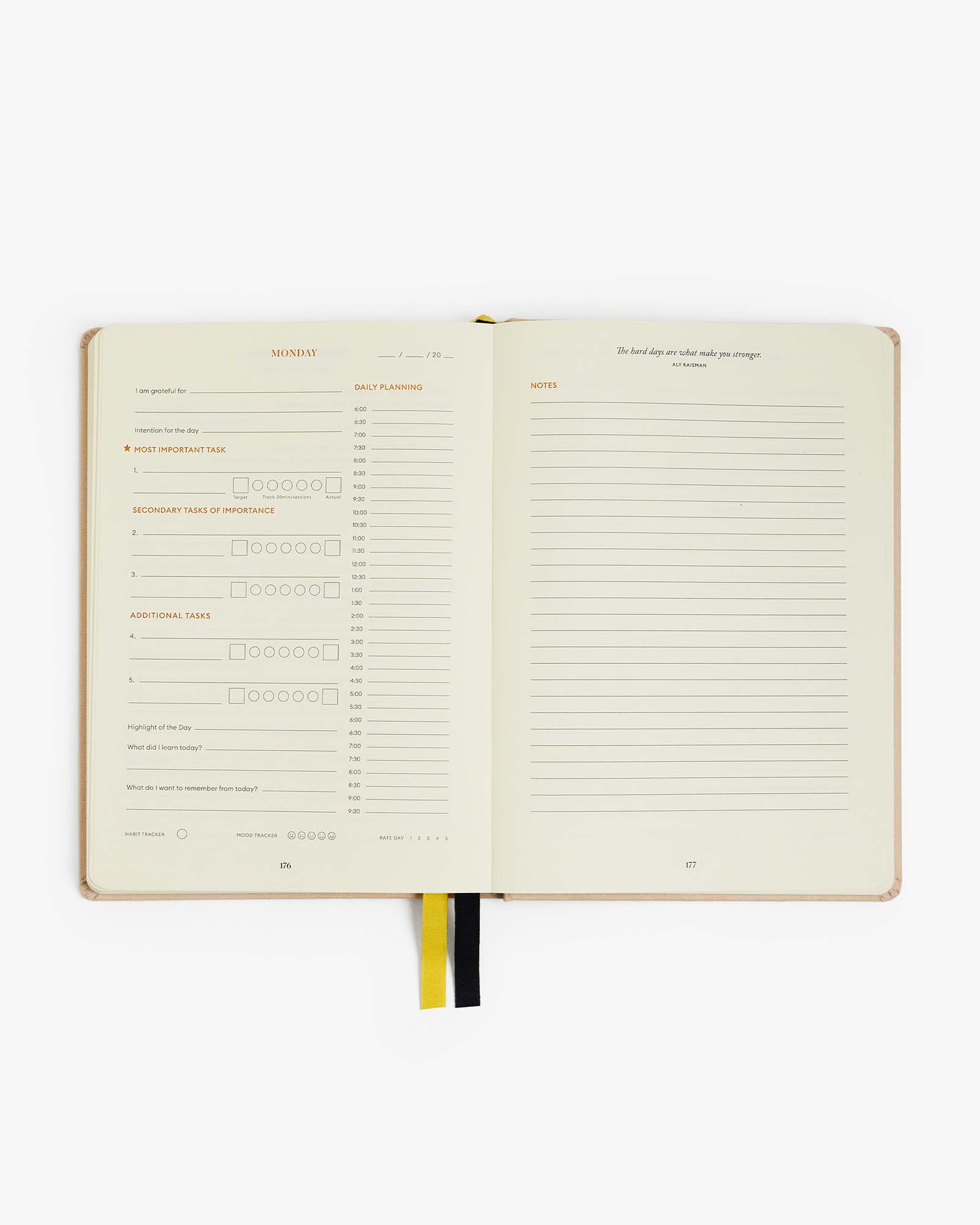 Productivity Planner – Beige | Weekly Goal & Focus Planner | Time Management & Organization