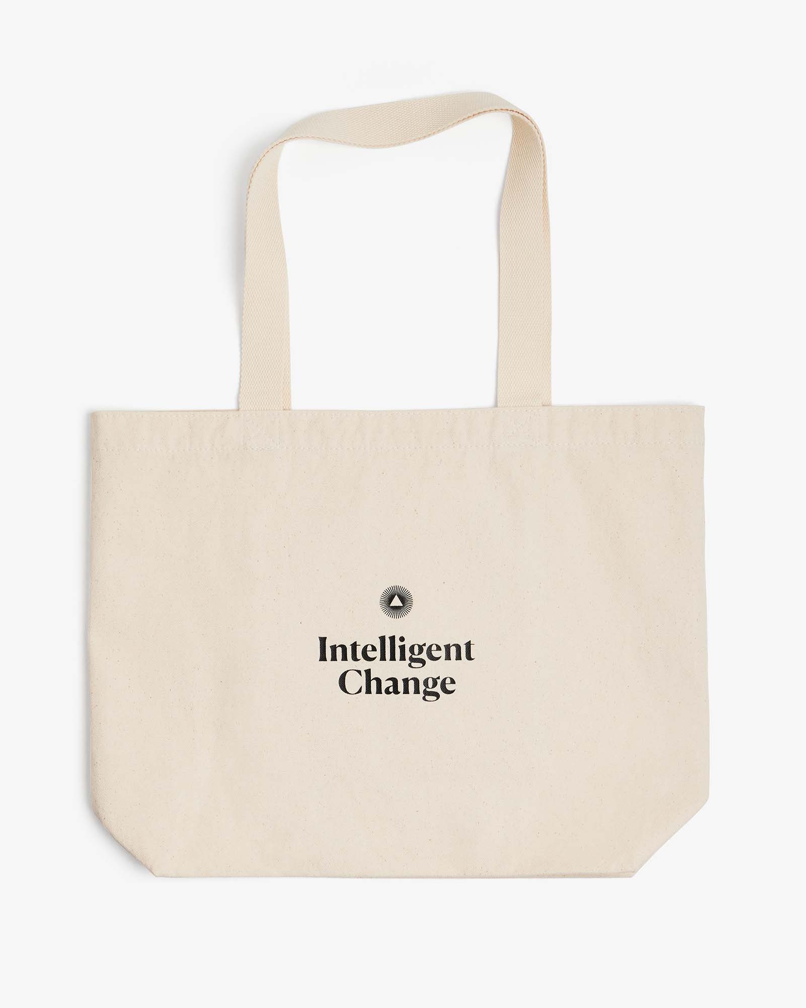Organic Cotton Tote Bag | Thank Yesterday. Love Today. Create Tomorrow. | Eco-Friendly Reusable Bag