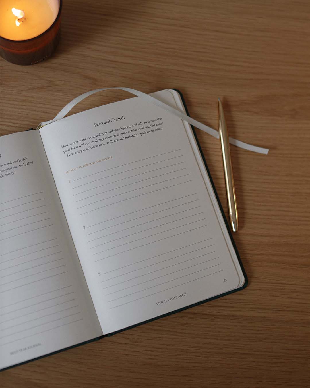 Best Year Journal – Green | Annual Goal-Setting Journal | Mindfulness & Productivity