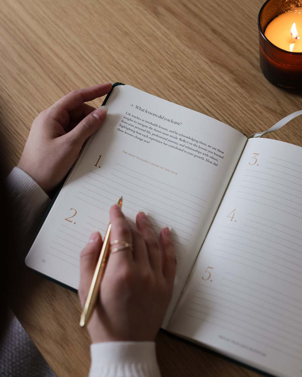 Best Year Journal – Oat | Annual Goal-Setting Journal | Mindfulness & Productivity
