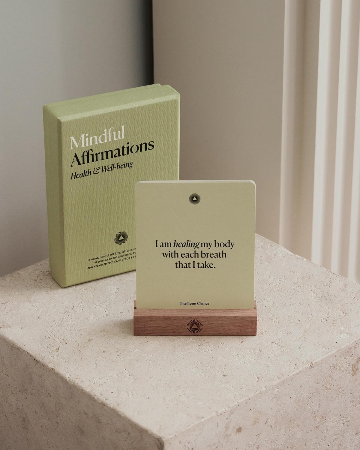 Mindful Affirmations for Health & Wellbeing | Affirmation Card Deck | Wellness & Self-Care