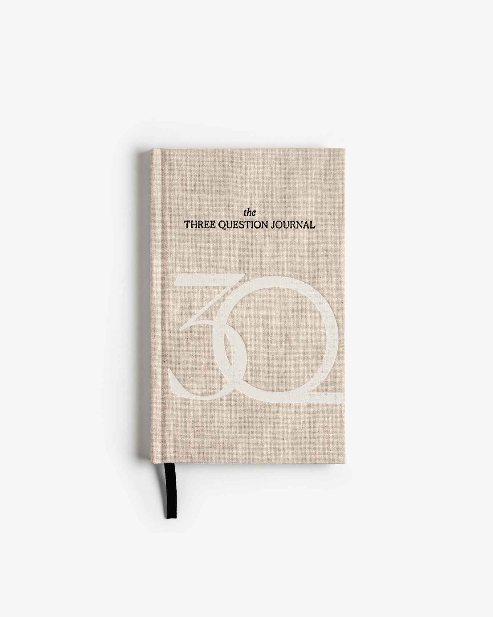 The Three Question Journal – Exclusive Edition | Daily Guided Journal | Mindfulness & Self-Reflection