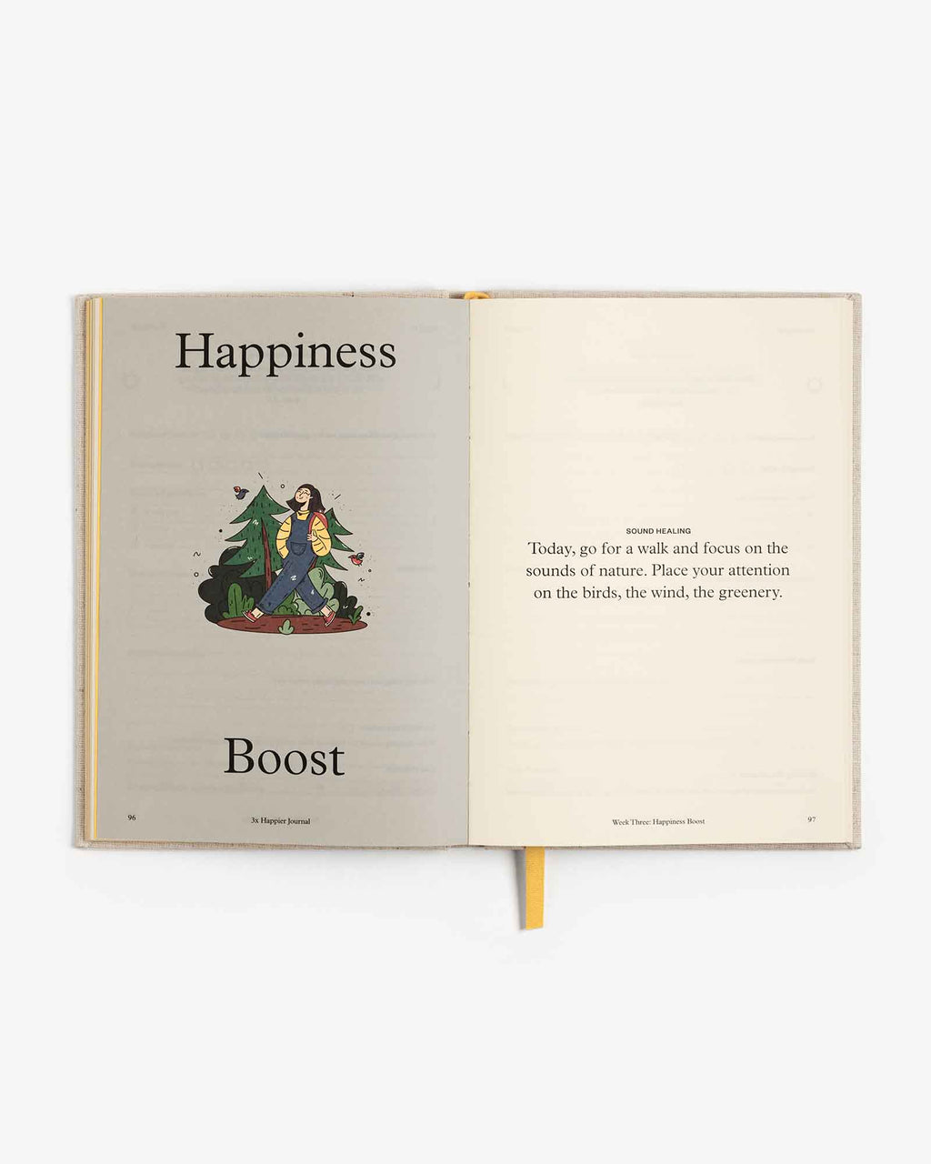 3x Happier Journal | Daily Guided Happiness Journal | Gratitude & Positive Mindset