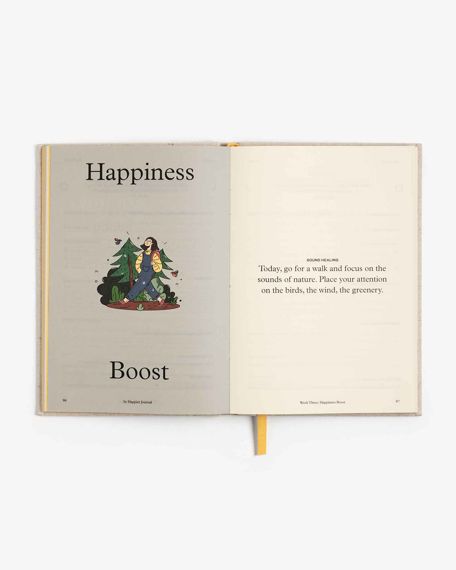 3x Happier Journal | Daily Guided Happiness Journal | Gratitude & Positive Mindset