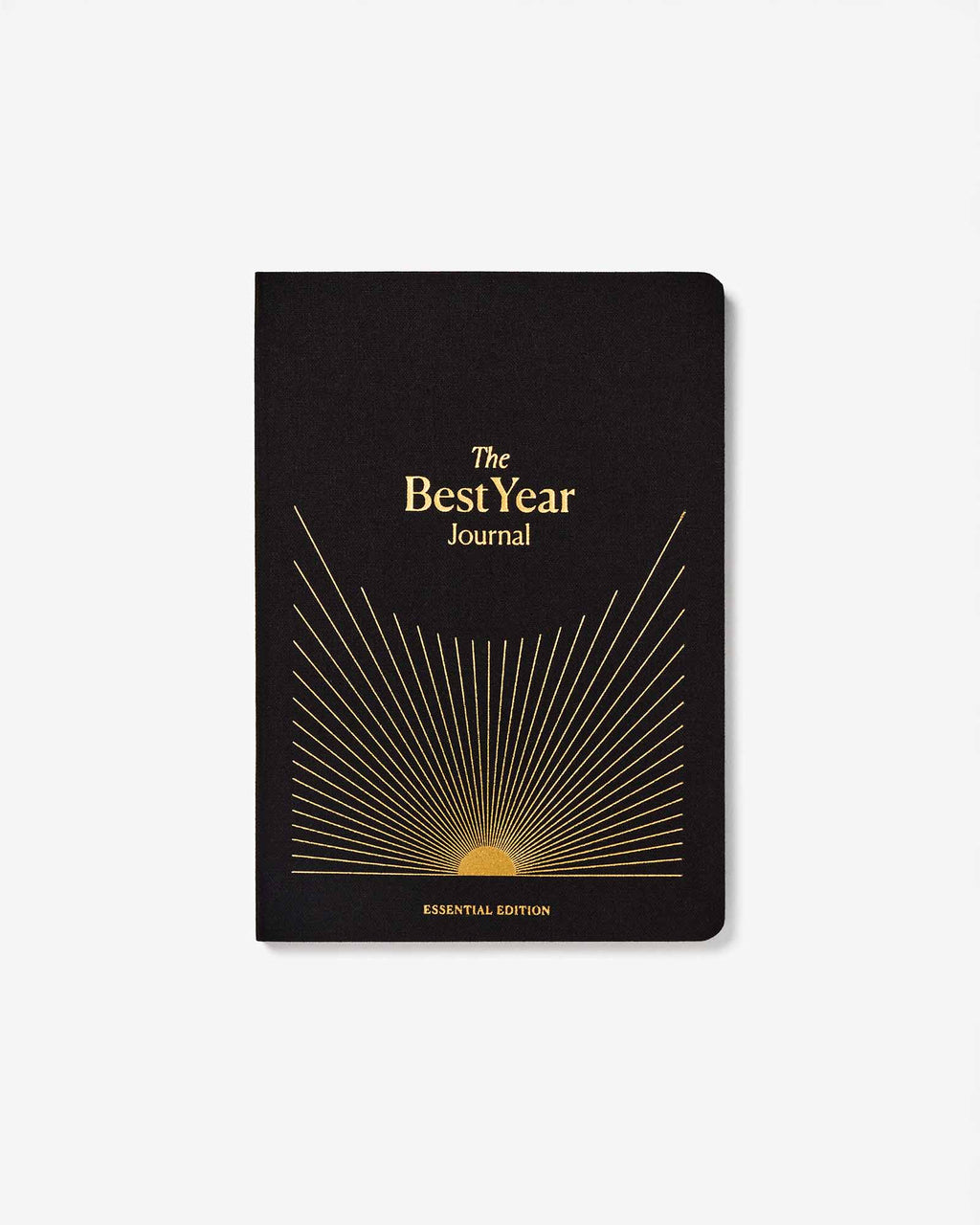 Best Year Journal Essential – Black | Compact Goal-Setting Journal | Mindfulness & Productivity