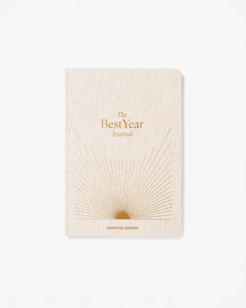 Best Year Journal Essential – Oat | Compact Goal-Setting Journal | Mindfulness & Productivity