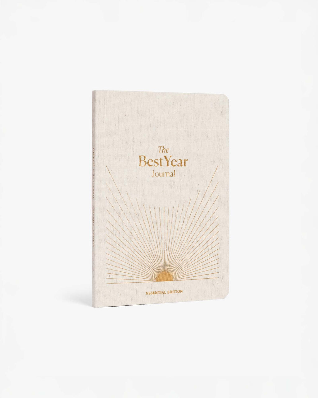 Best Year Journal Essential – Oat | Compact Goal-Setting Journal | Mindfulness & Productivity