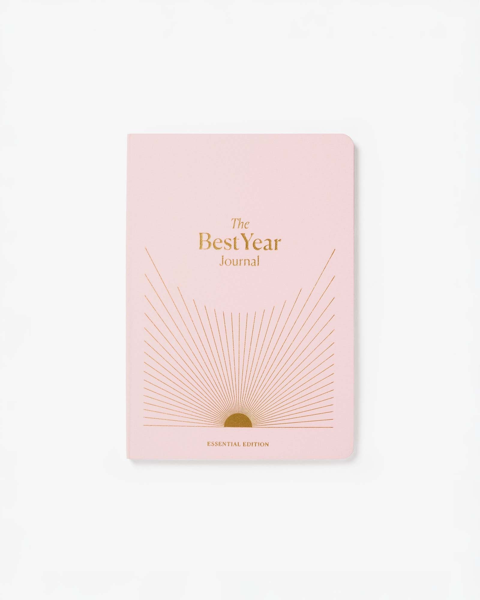 Best Year Journal Essential – Pink | Compact Goal-Setting Journal | Mindfulness & Productivity