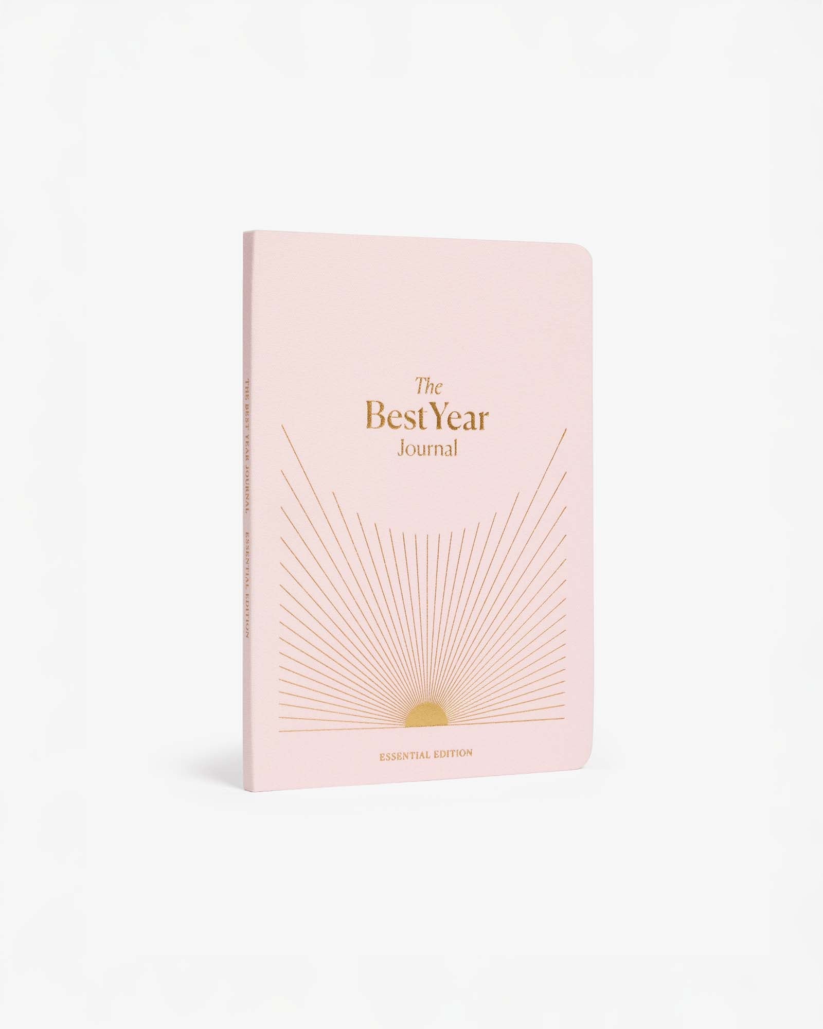 Best Year Journal Essential – Pink | Compact Goal-Setting Journal | Mindfulness & Productivity