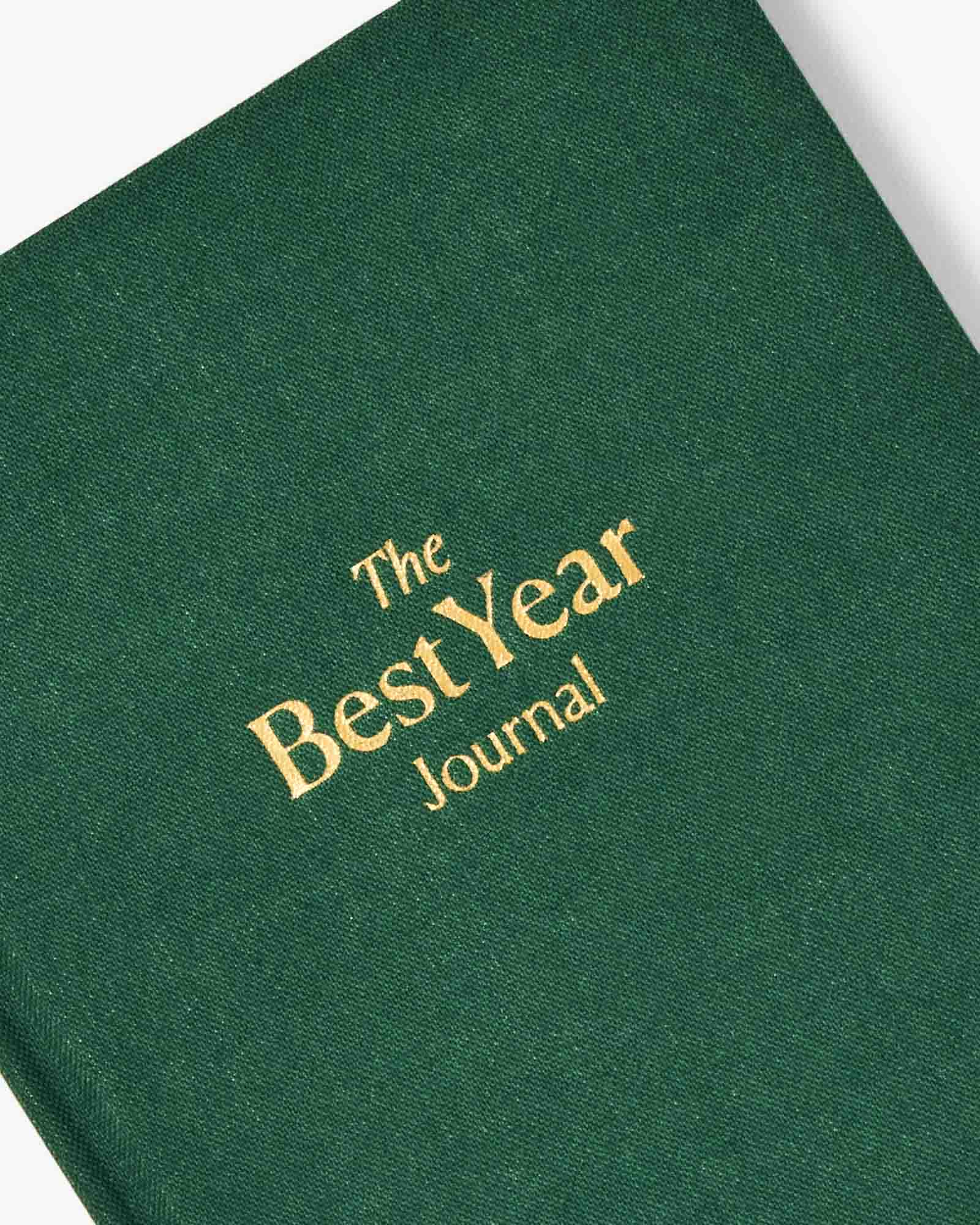 Best Year Journal – Green | Annual Goal-Setting Journal | Mindfulness & Productivity