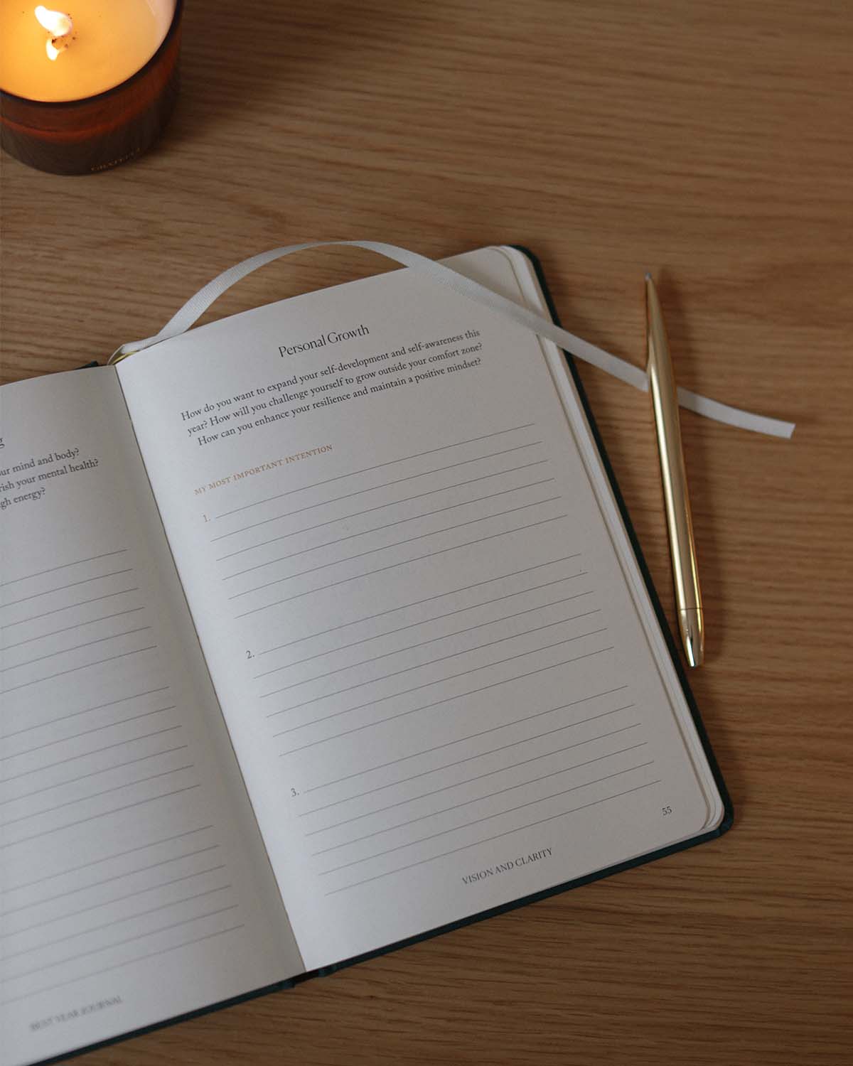 Best Year Journal – Oat | Annual Goal-Setting Journal | Mindfulness & Productivity
