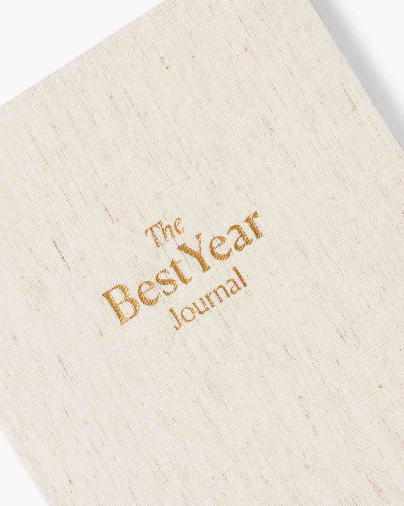 Best Year Journal – Oat | Annual Goal-Setting Journal | Mindfulness & Productivity