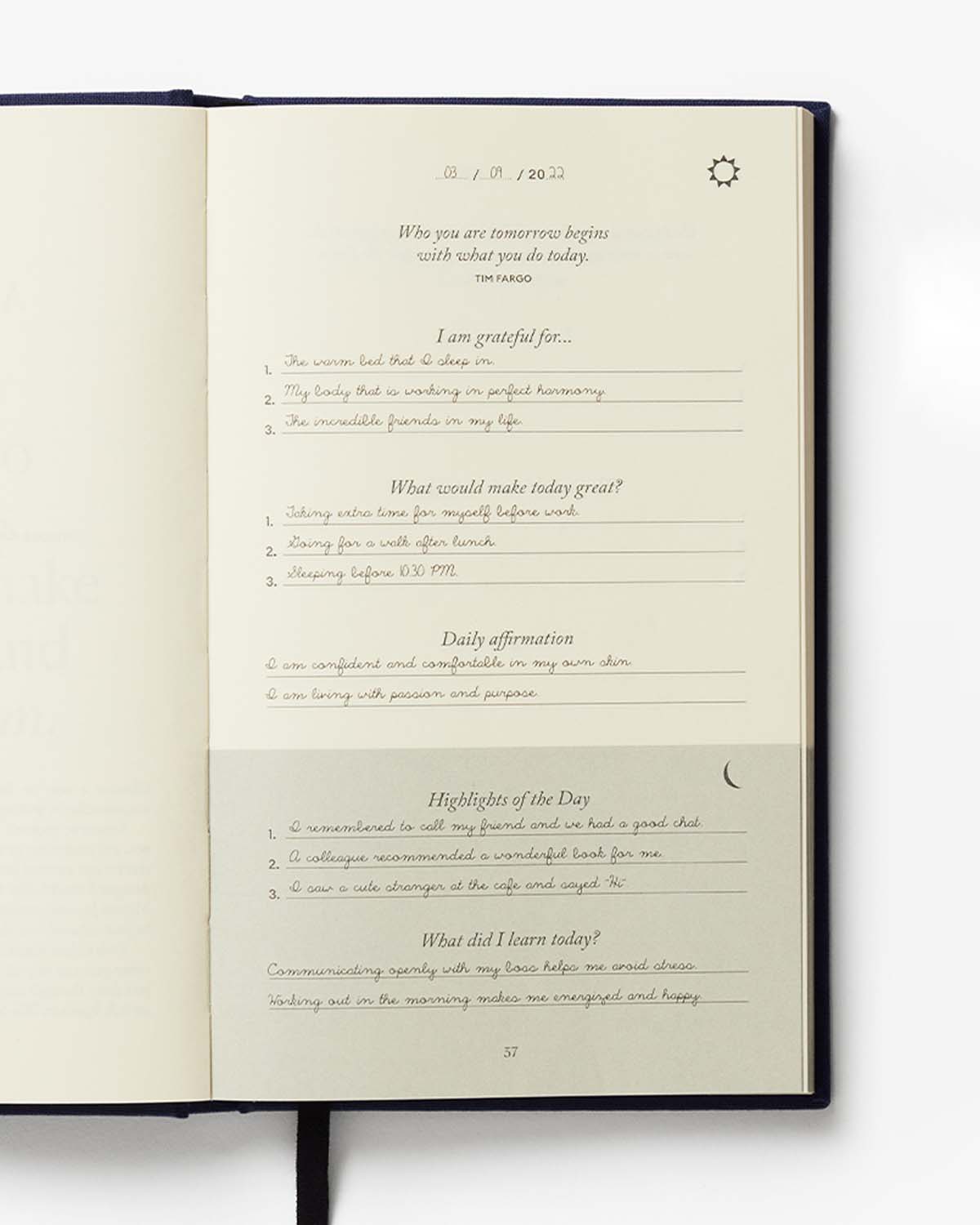 The Five Minute Journal – Graduate Edition | Daily Guided Journal | Gratitude & Mindfulness Gift