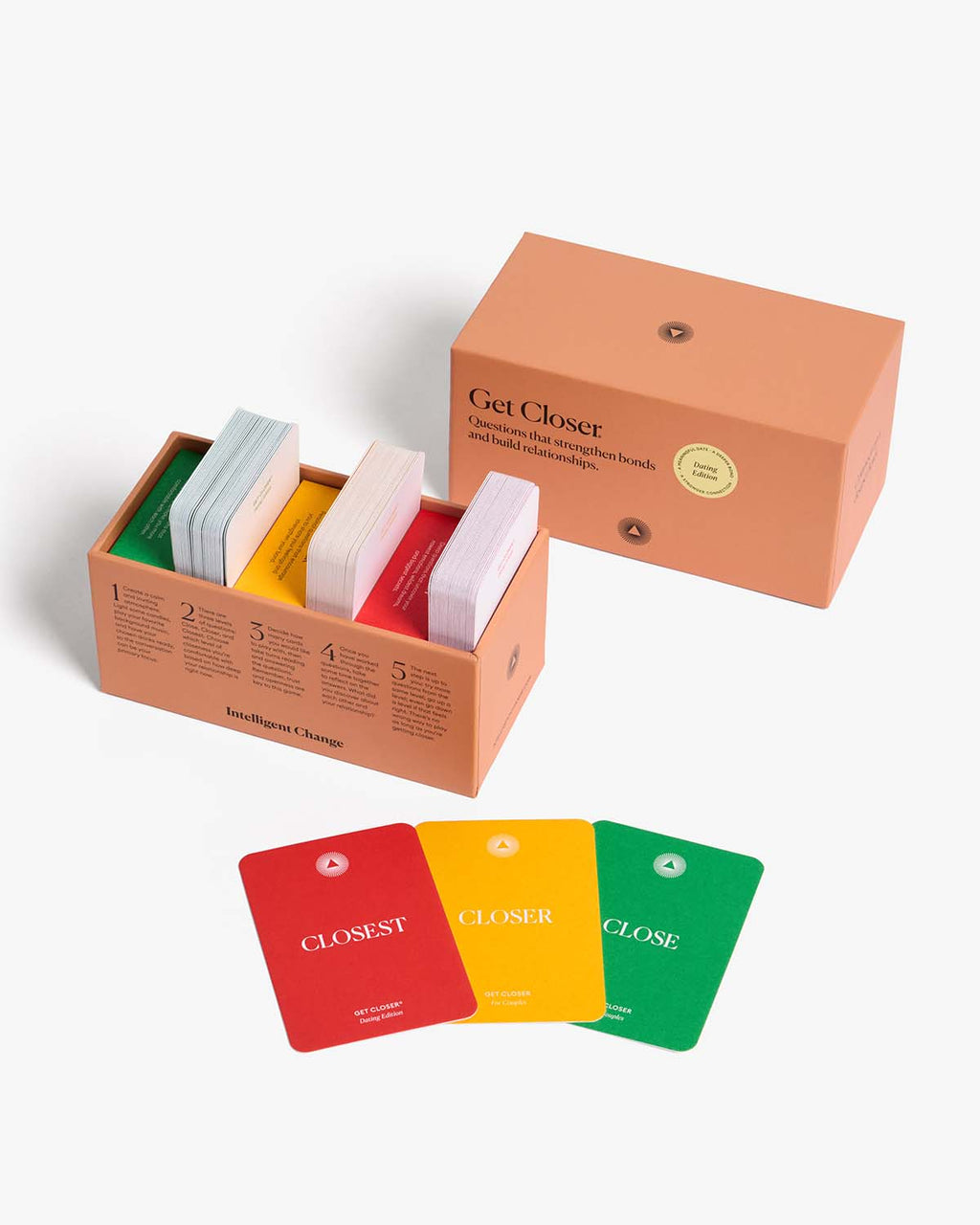 Get Closer Conversation Game – Dating Edition | Card Game for Dates | Icebreaker & Connection