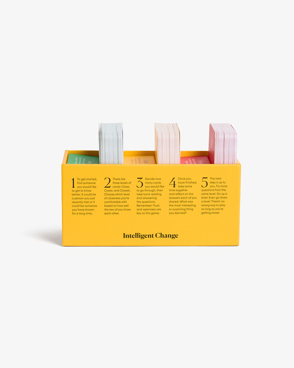Get Closer Conversation Game – Original | Card Game for Groups | Icebreaker & Connection