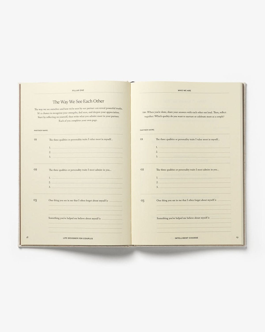 Life Designer Journal for Couples | Guided Relationship Journal | Love & Connection