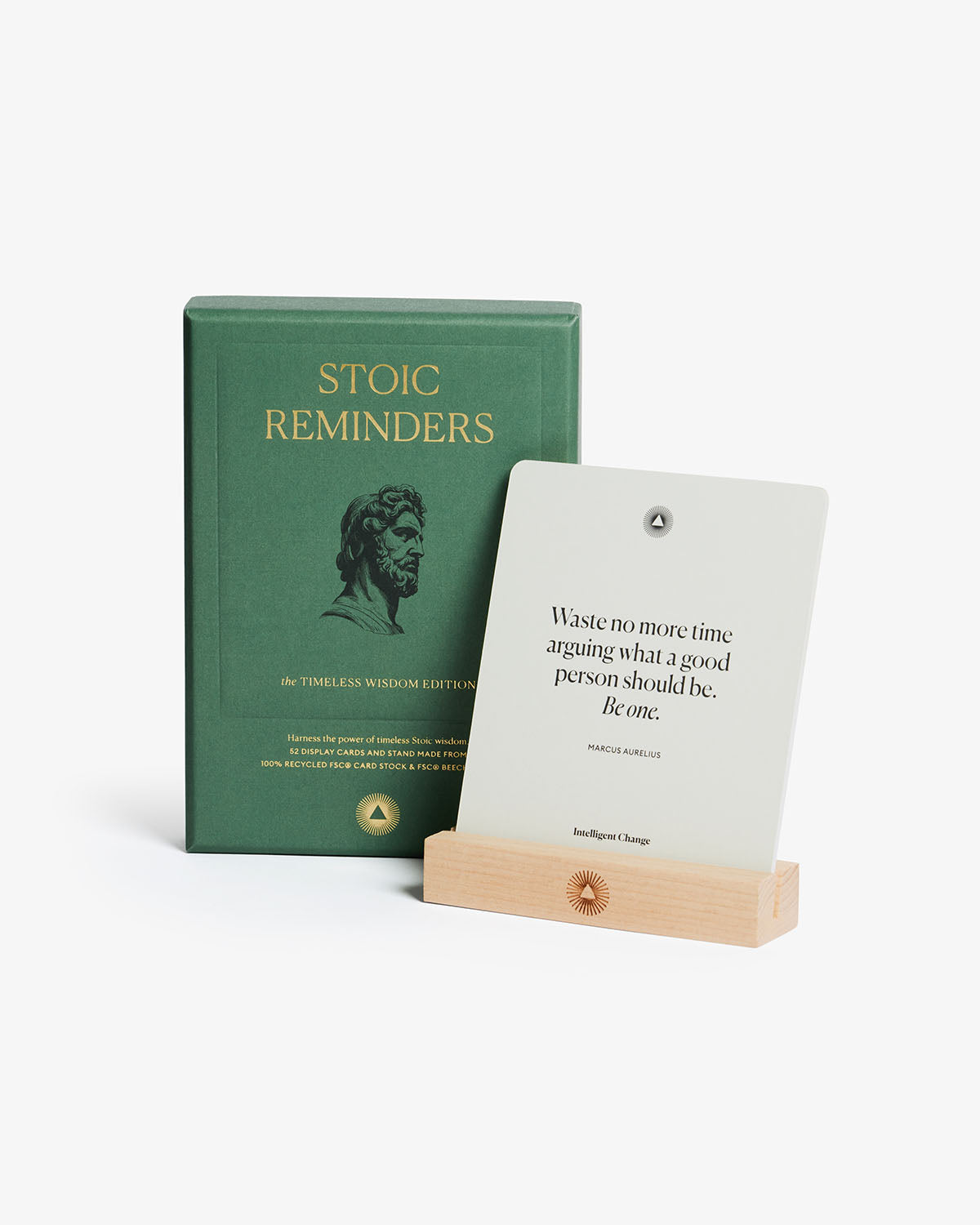 Stoic Reminders Quote Cards | Stoicism Card Deck | Daily Wisdom & Mindfulness