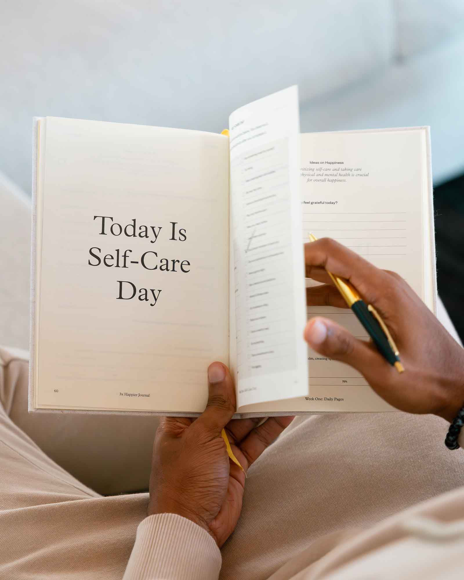 3x Happier Journal | Daily Guided Happiness Journal | Gratitude & Positive Mindset