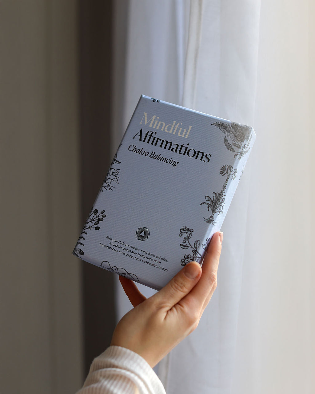 Mindful Affirmations for Chakra Balancing | Affirmation Card Deck | Energy & Spiritual Wellness
