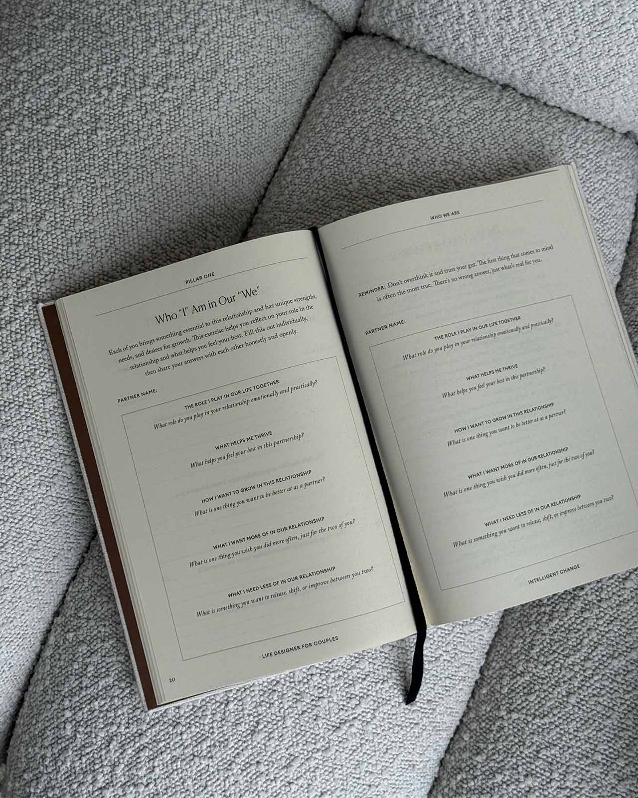 Life Designer Journal for Couples | Guided Relationship Journal | Love & Connection