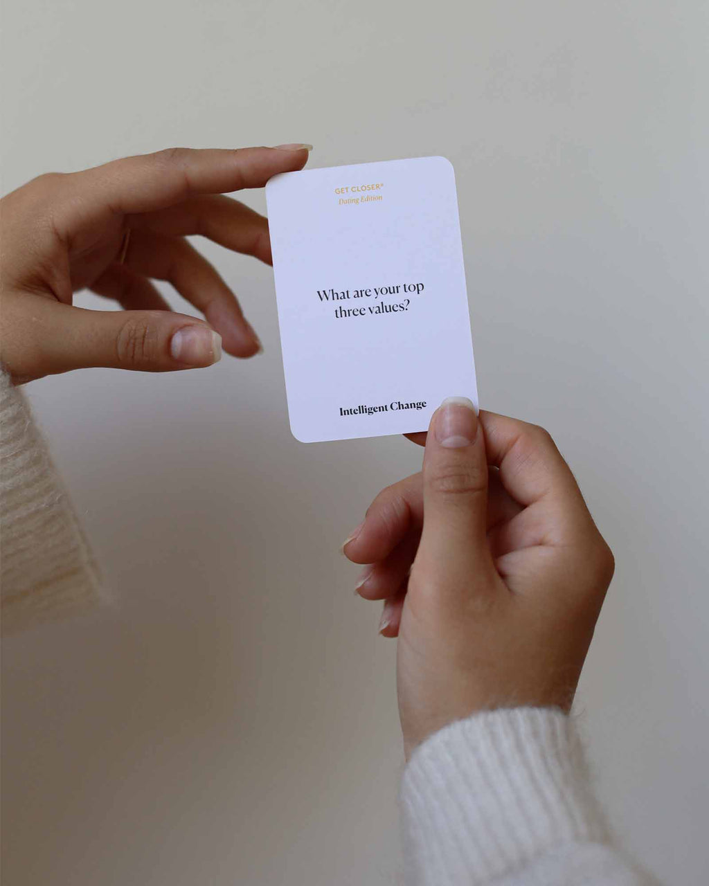 Get Closer Conversation Game – Dating Edition | Card Game for Dates | Icebreaker & Connection