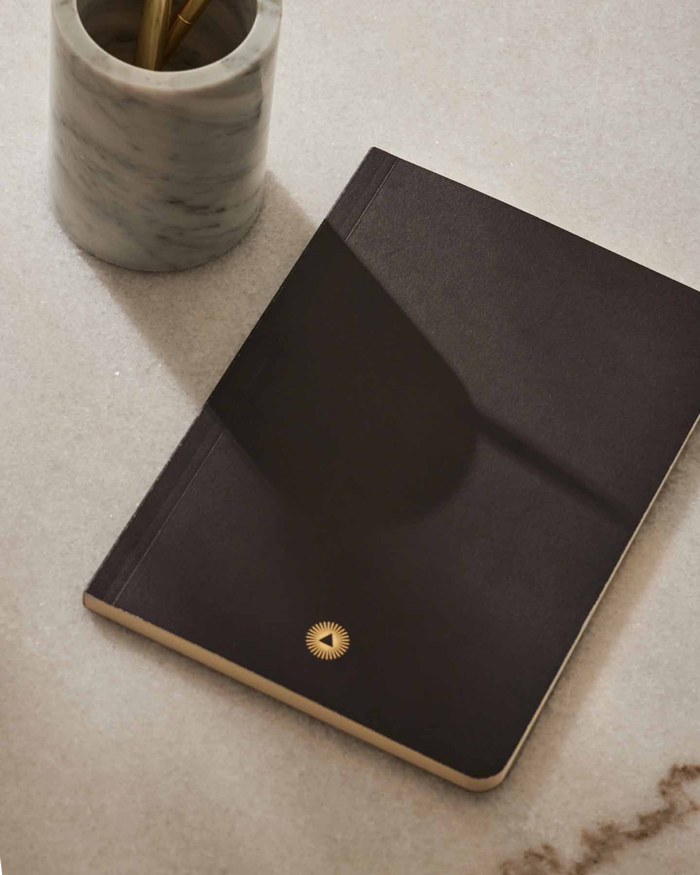 Essential Notebook – Black | Lined Notebook | Everyday Writing & Stationery