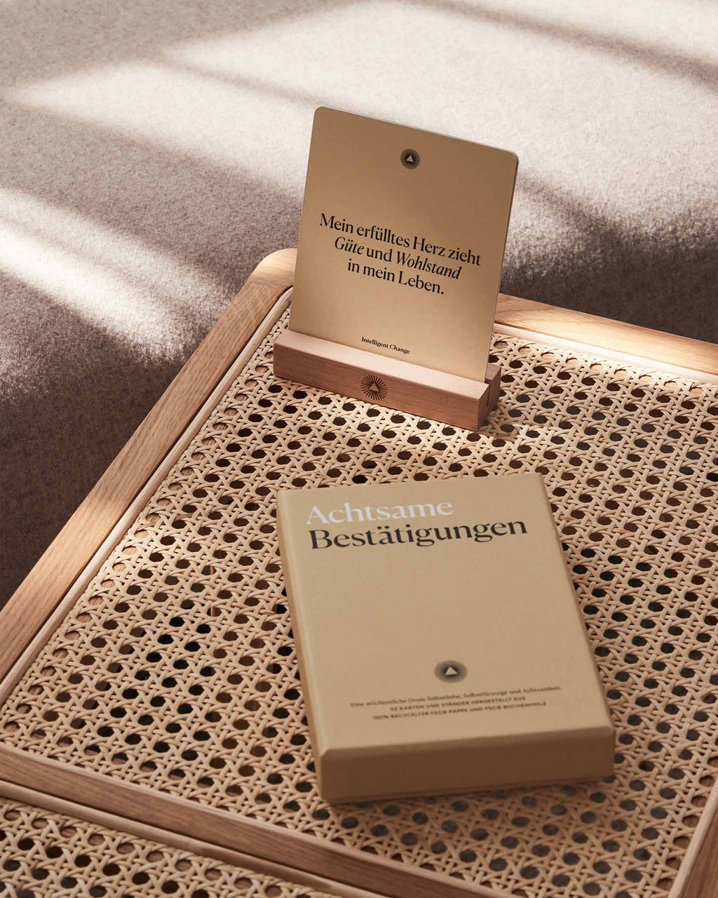 Mindful Affirmations – German Edition | Achtsame Bestätigungen | Affirmation Card Deck | Mindfulness