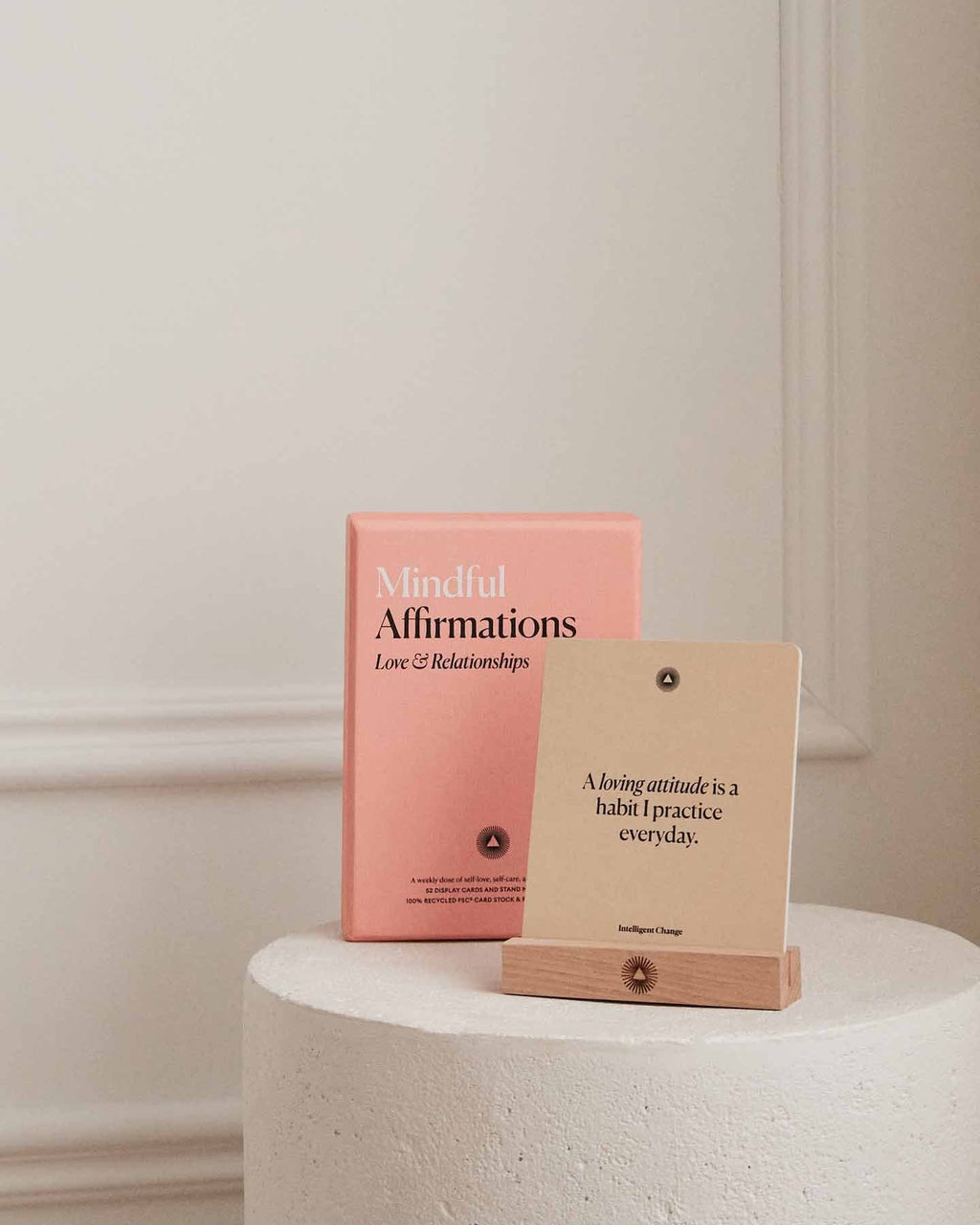 Mindful Affirmations for Love & Relationships | Affirmation Card Deck | Connection & Self-Love