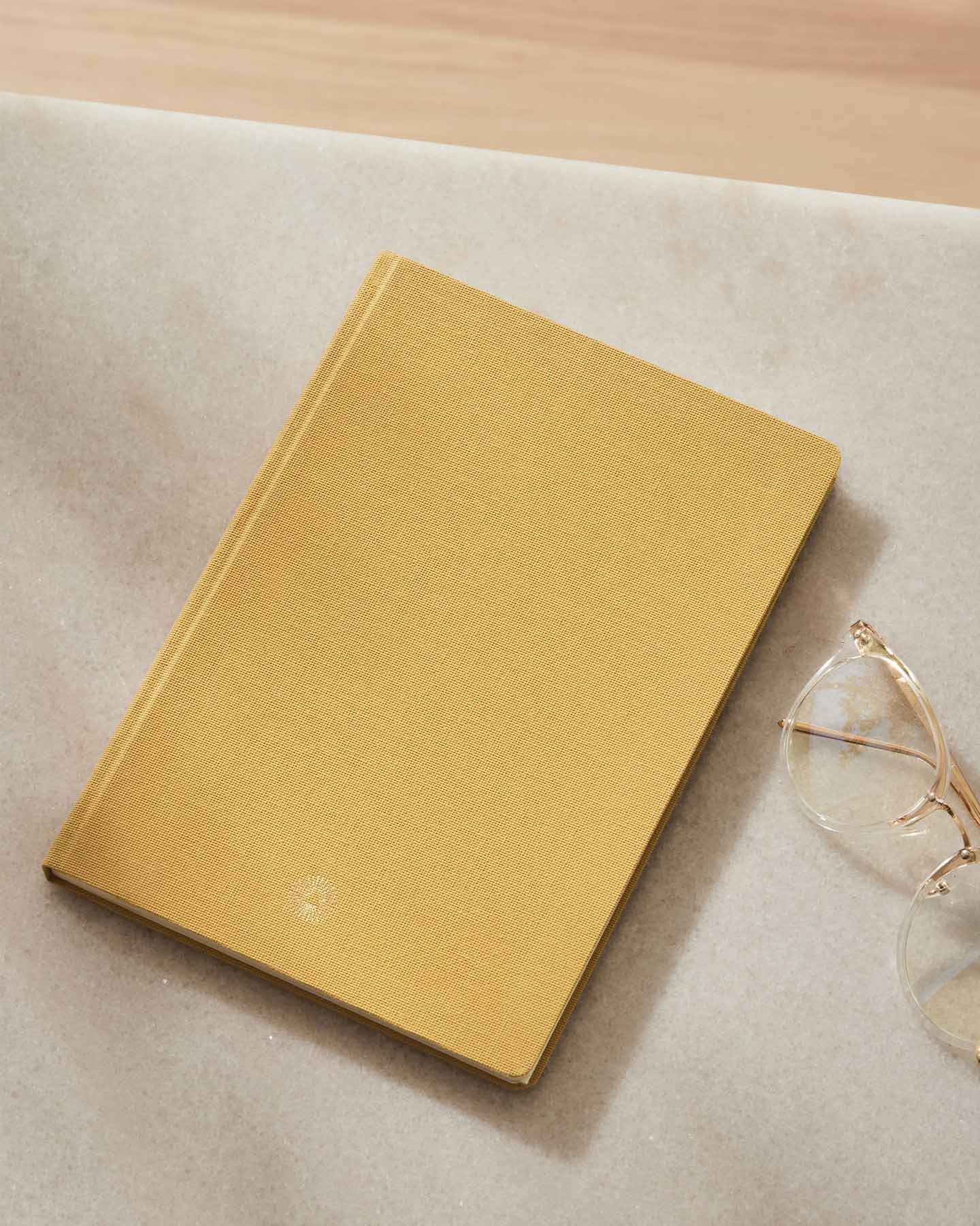 Premium Notebook – Yellow | Hardcover Lined Notebook | Journaling & Stationery