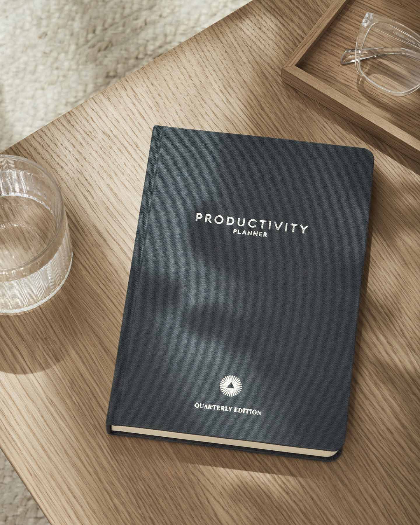 Quarterly Productivity Planner | 90-Day Goal & Focus Planner | Time Management & Organization