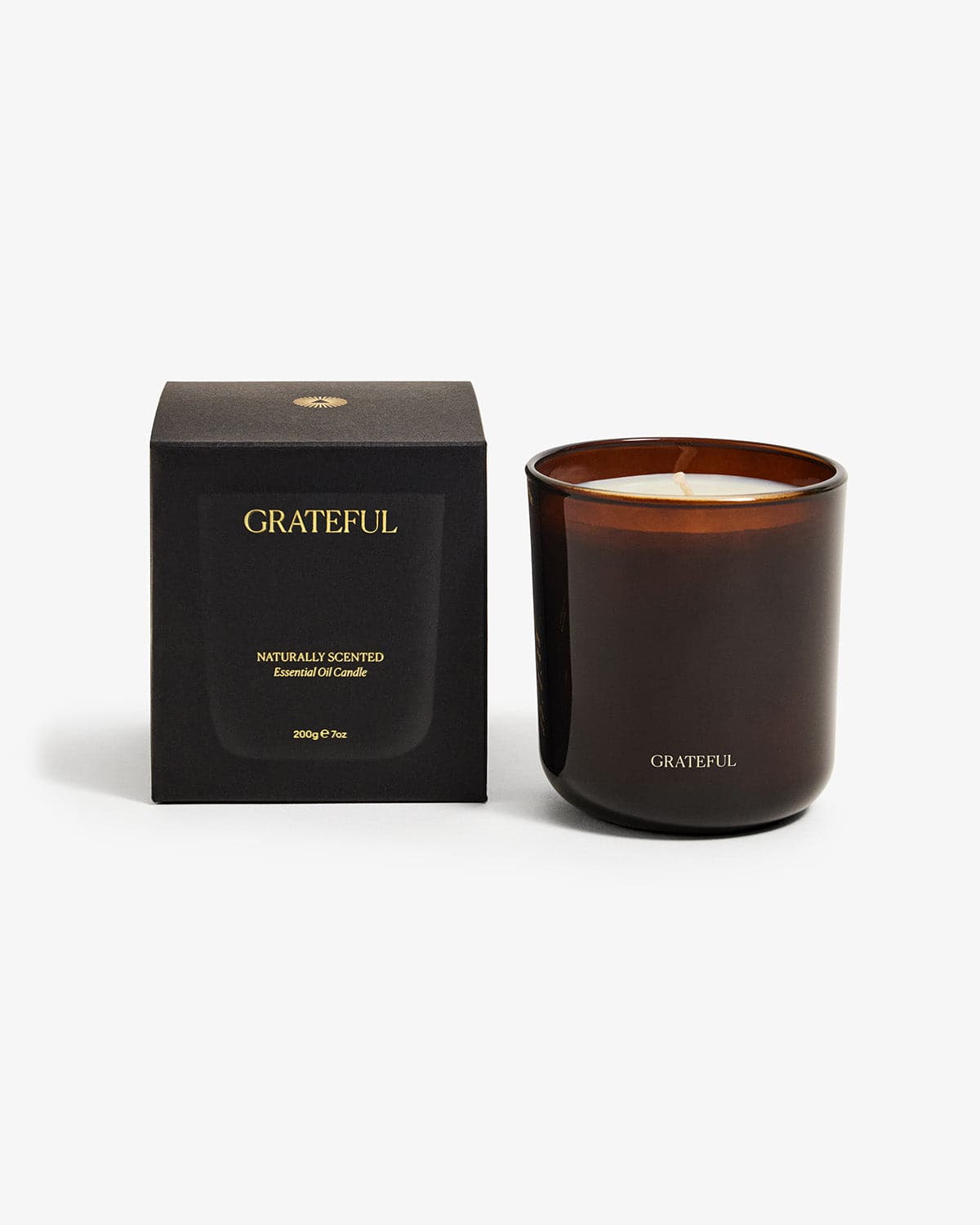 Grateful Pure Essential Oil Candle | 100% Natural Essential Oil Candle | Aromatherapy & Home Fragrance