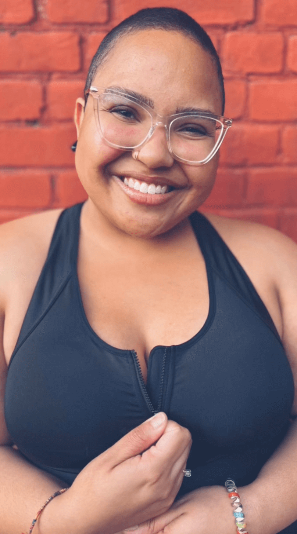 Hero Front-Closure Sports Bra – Black | High Support Women's Sports Bra | Activewear